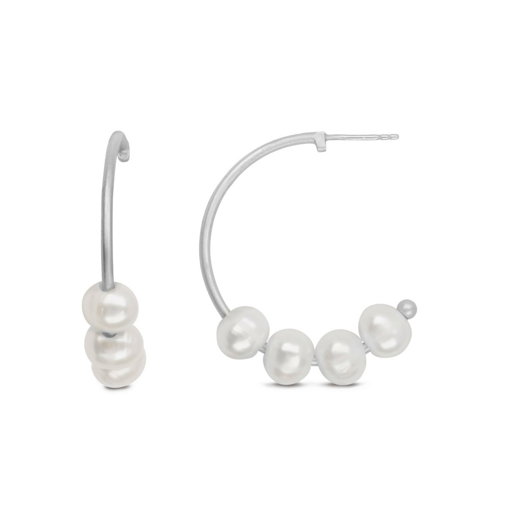 Emily Hoops from byBiehl in Silver Sterling 925