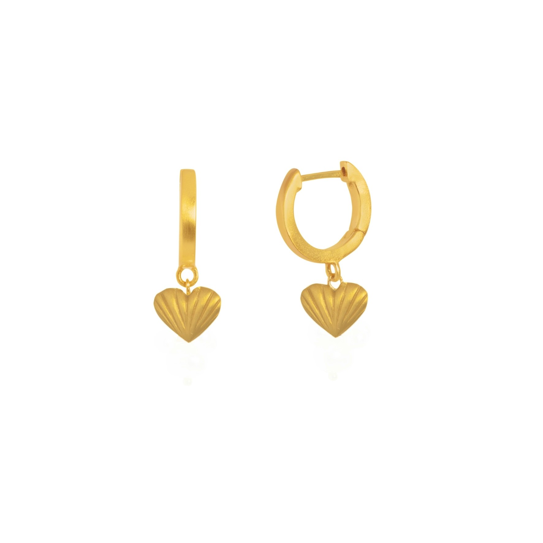 Just Love Hoops fra byBiehl i Forgyldt-Sølv Sterling 925