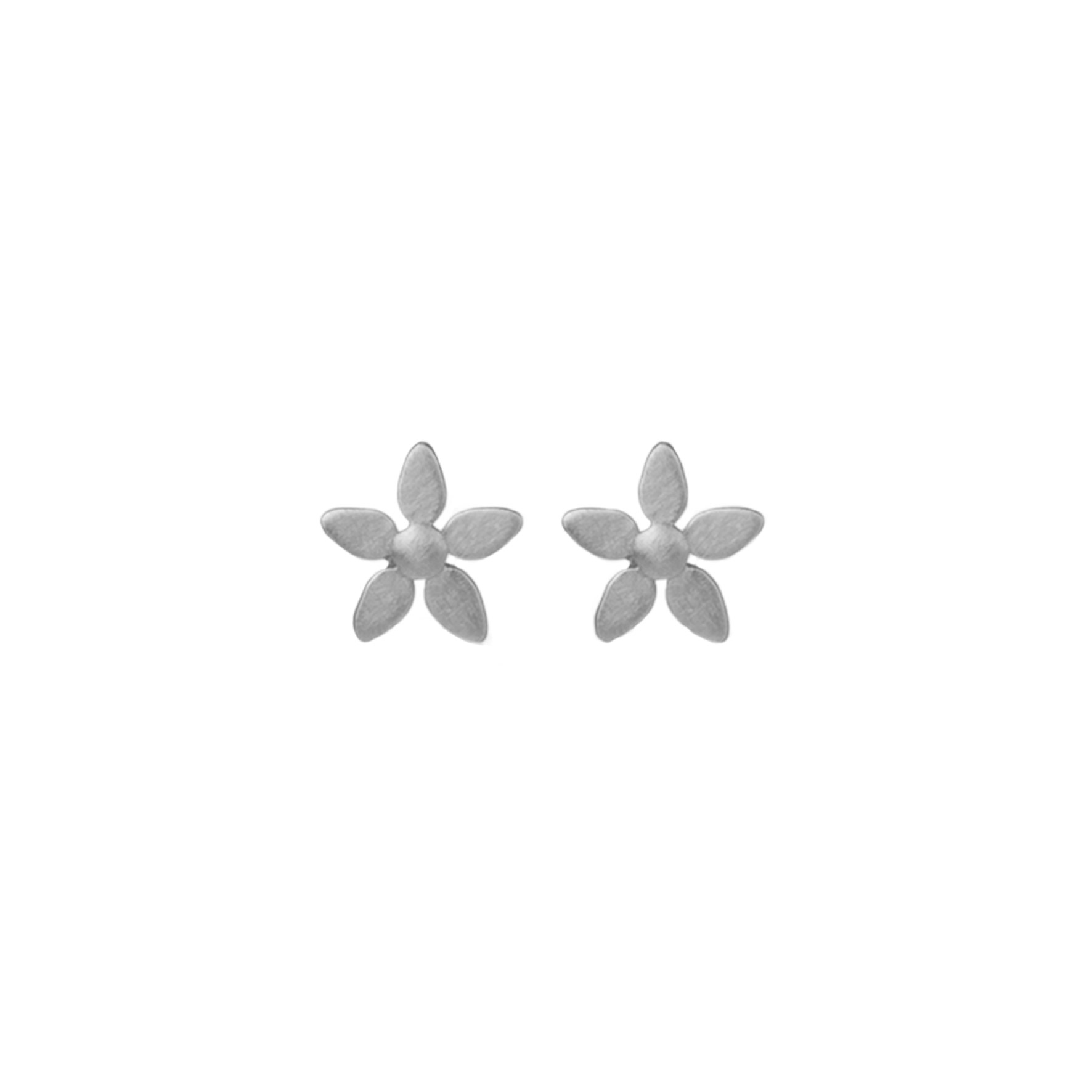 Forget-Me-Not Studs från byBiehl i Silver Sterling 925