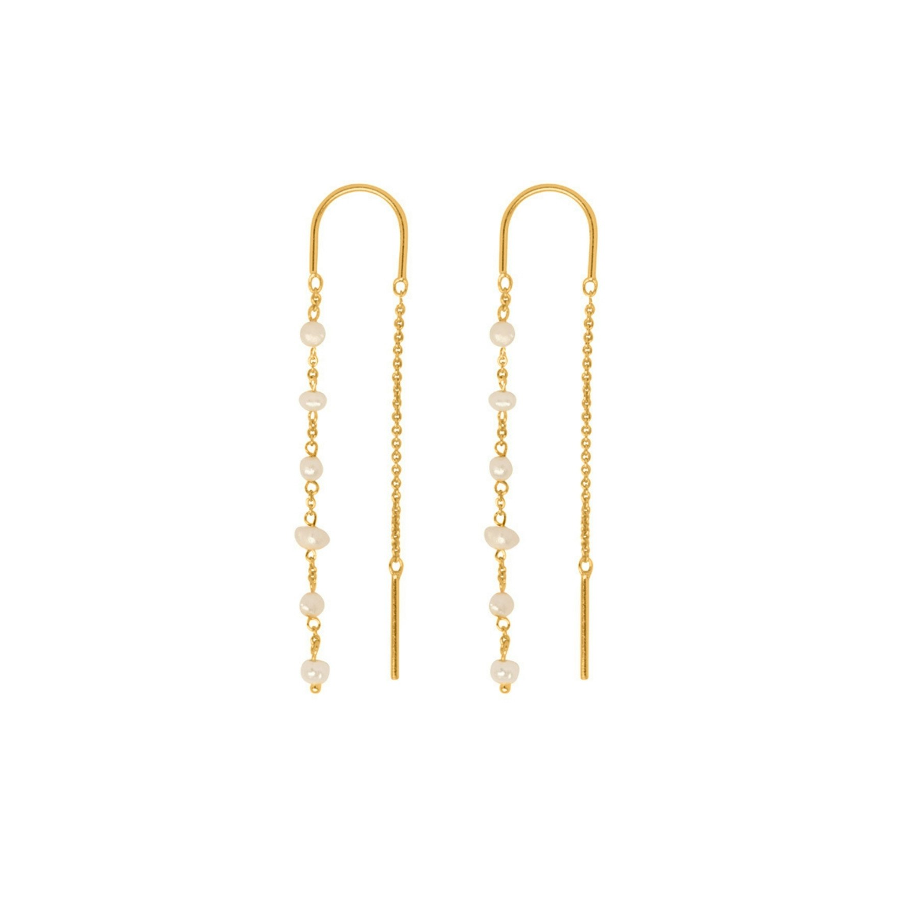 Scarlett Earhangers fra byBiehl i Forgyldt-Sølv Sterling 925