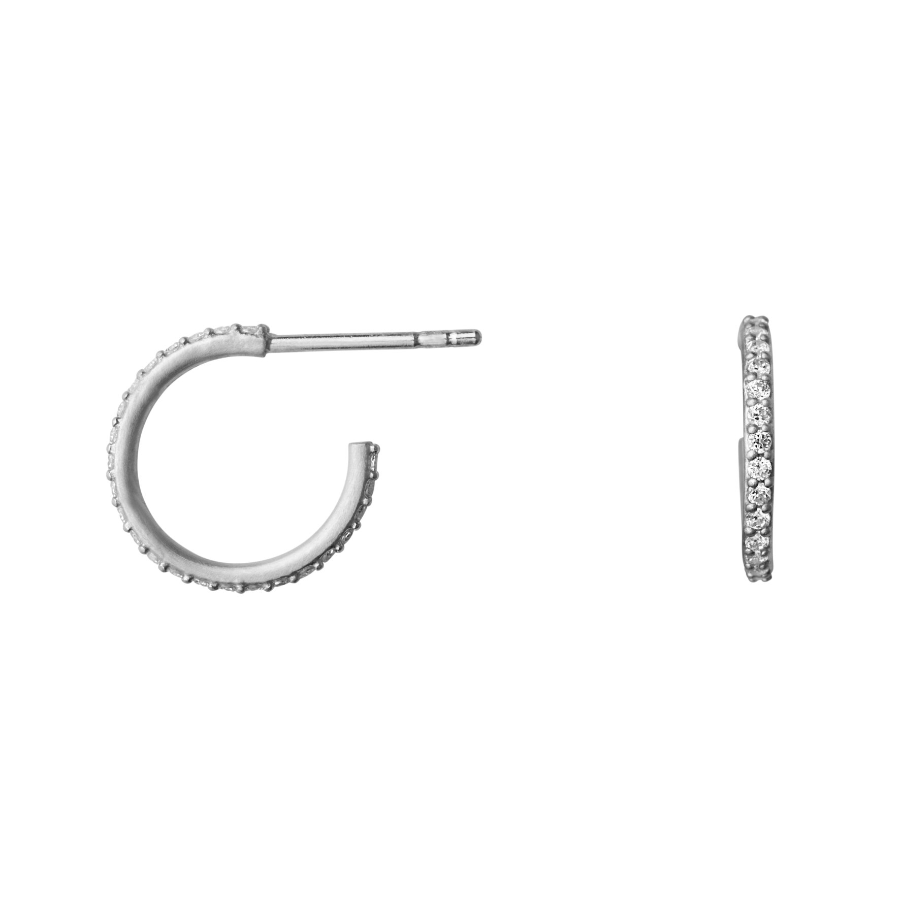 Sparkle Hoops Mini fra byBiehl i Sølv Sterling 925