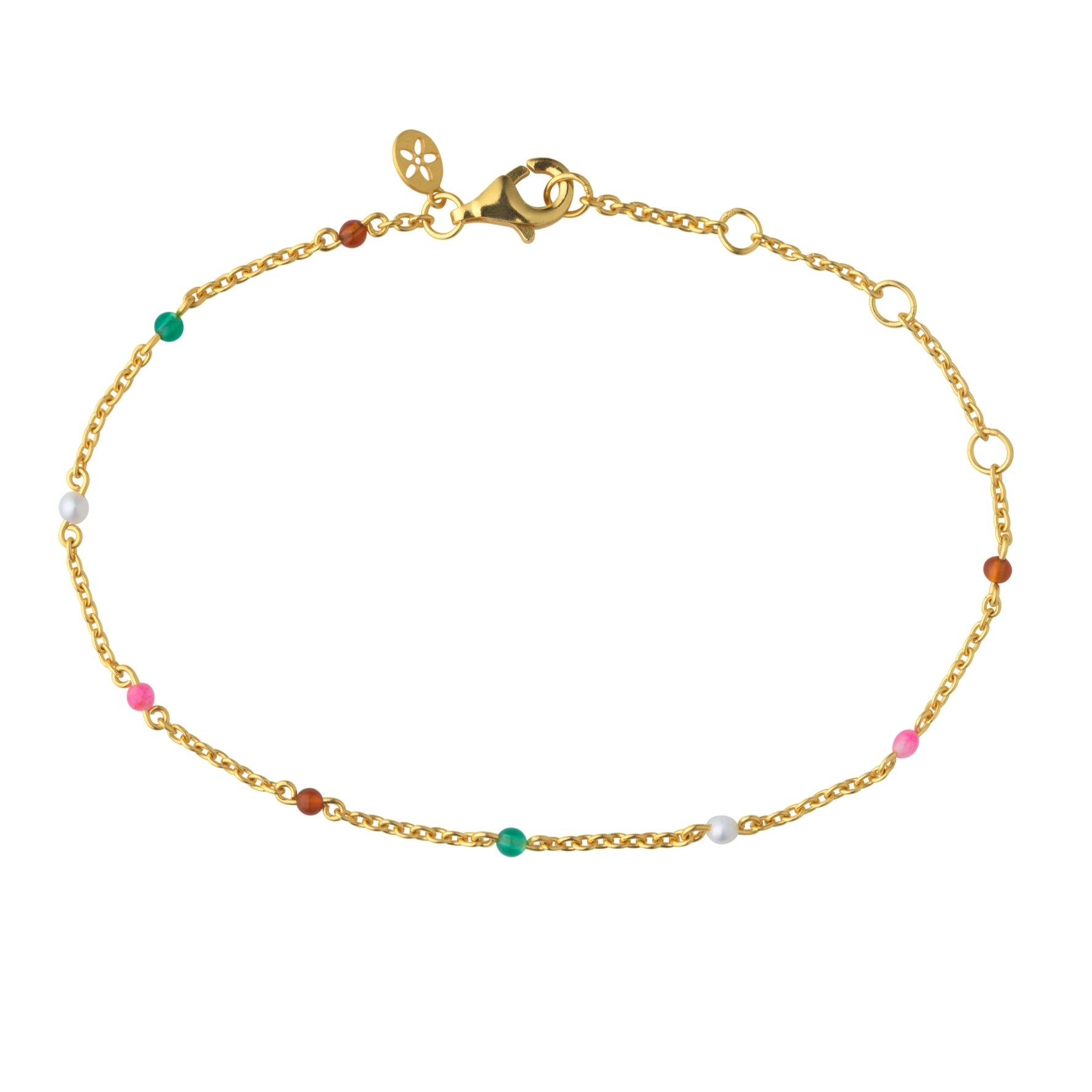 Scarlet Bracelet Colors z byBiehl v Pozlacené stříbro sterling 925