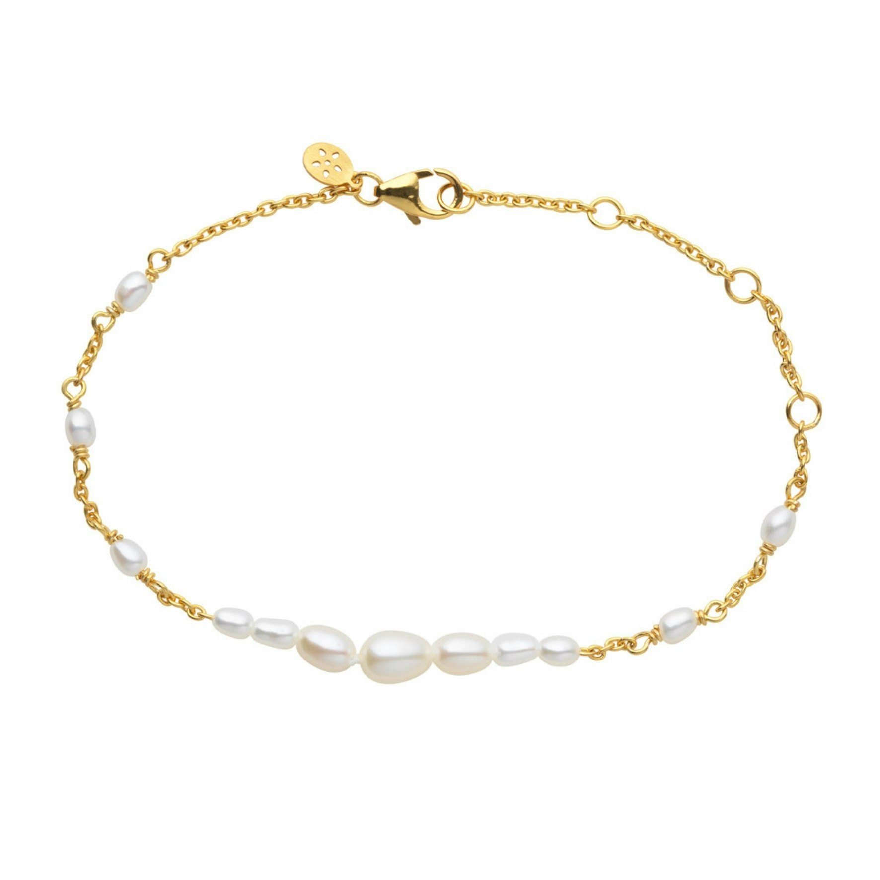 Aura Bracelet from byBiehl in Goldplated Silver Sterling 925