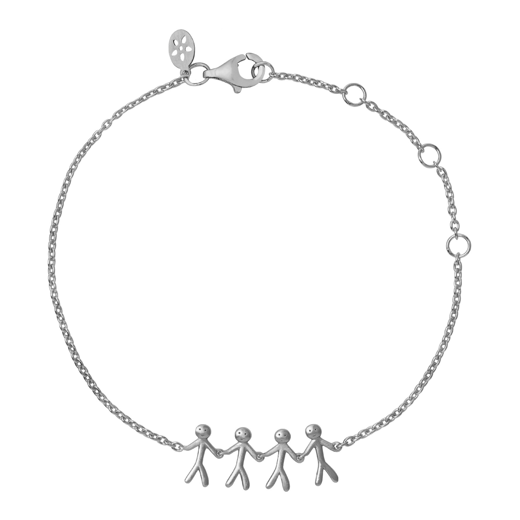 Together Family 4 Bracelet fra byBiehl i Sølv Sterling 925