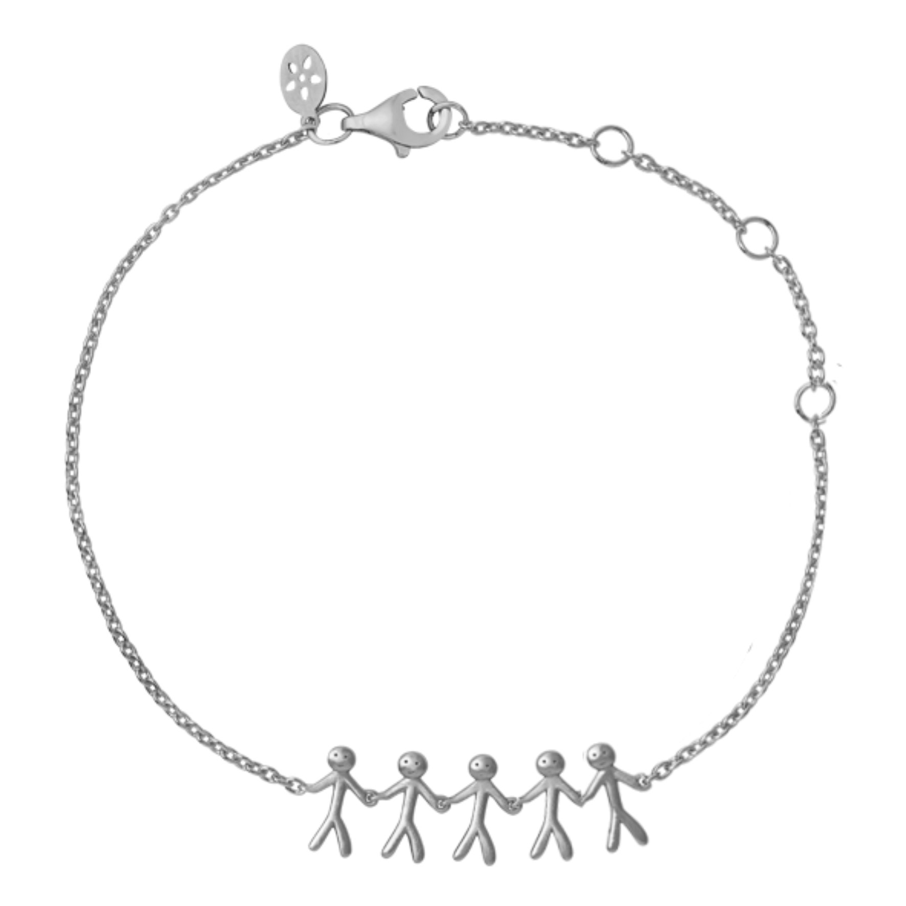 Together Family 5 Bracelet von byBiehl in Silber Sterling 925