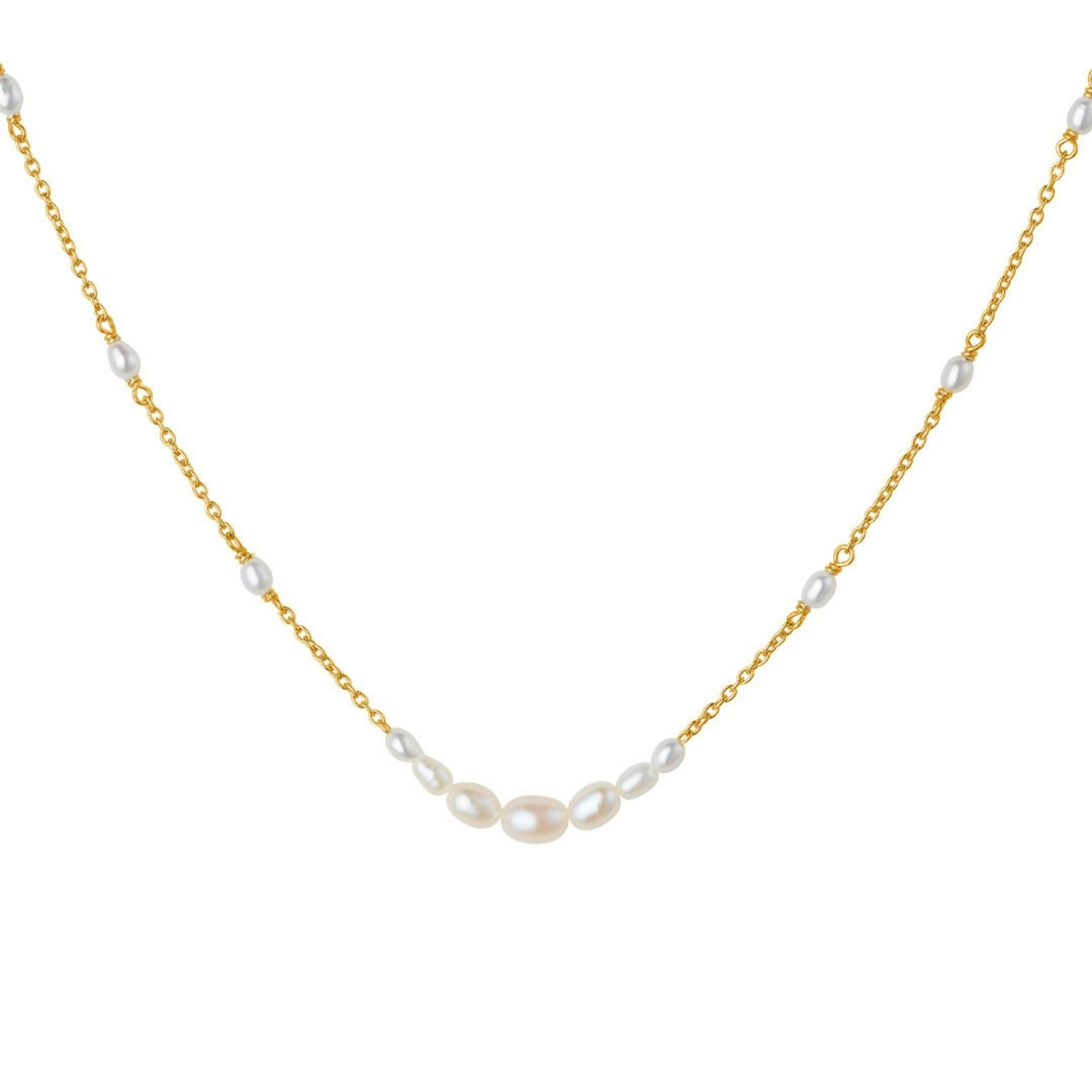 Aura Necklace from byBiehl in Goldplated Silver Sterling 925