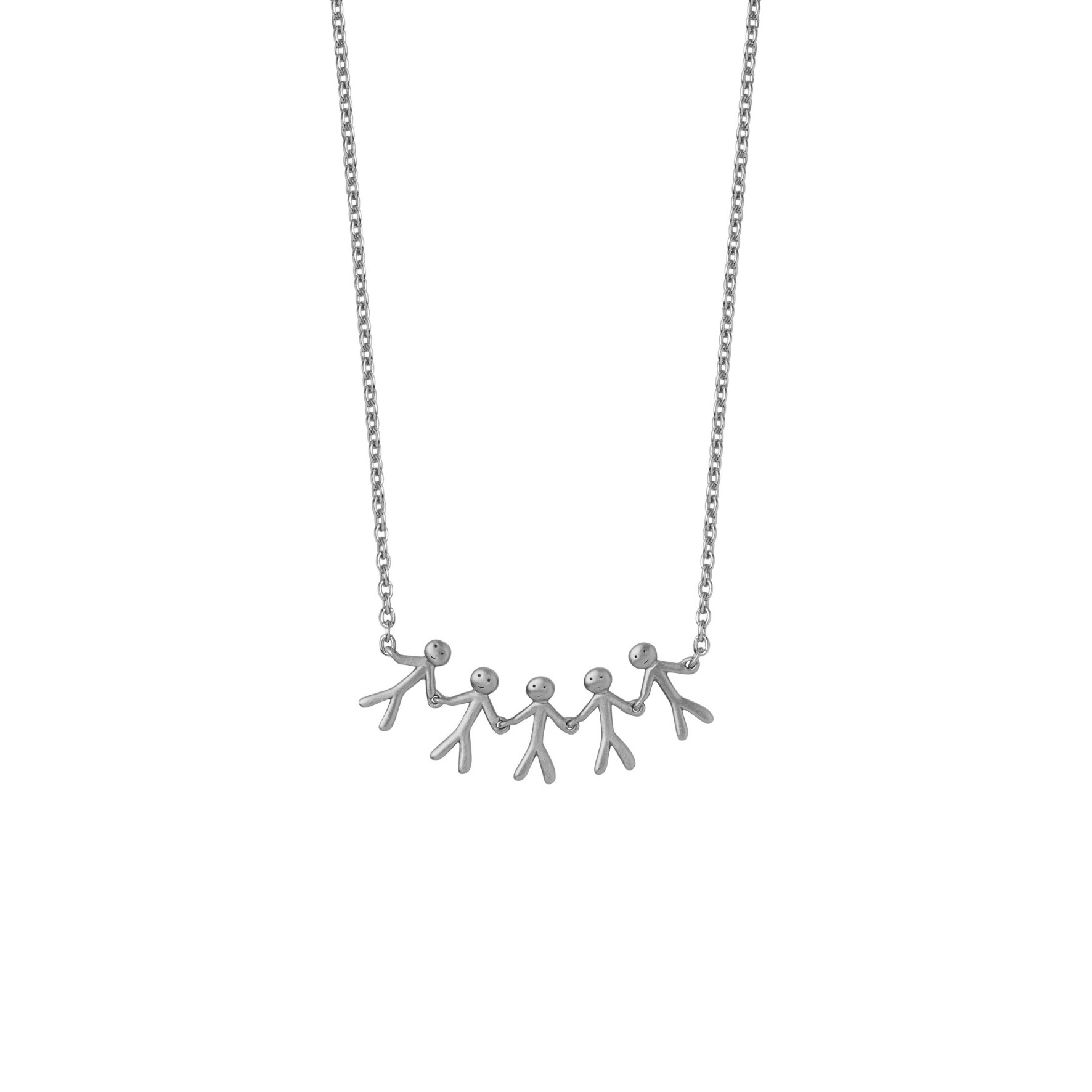 Together Family 5 Necklace fra byBiehl i Sølv Sterling 925