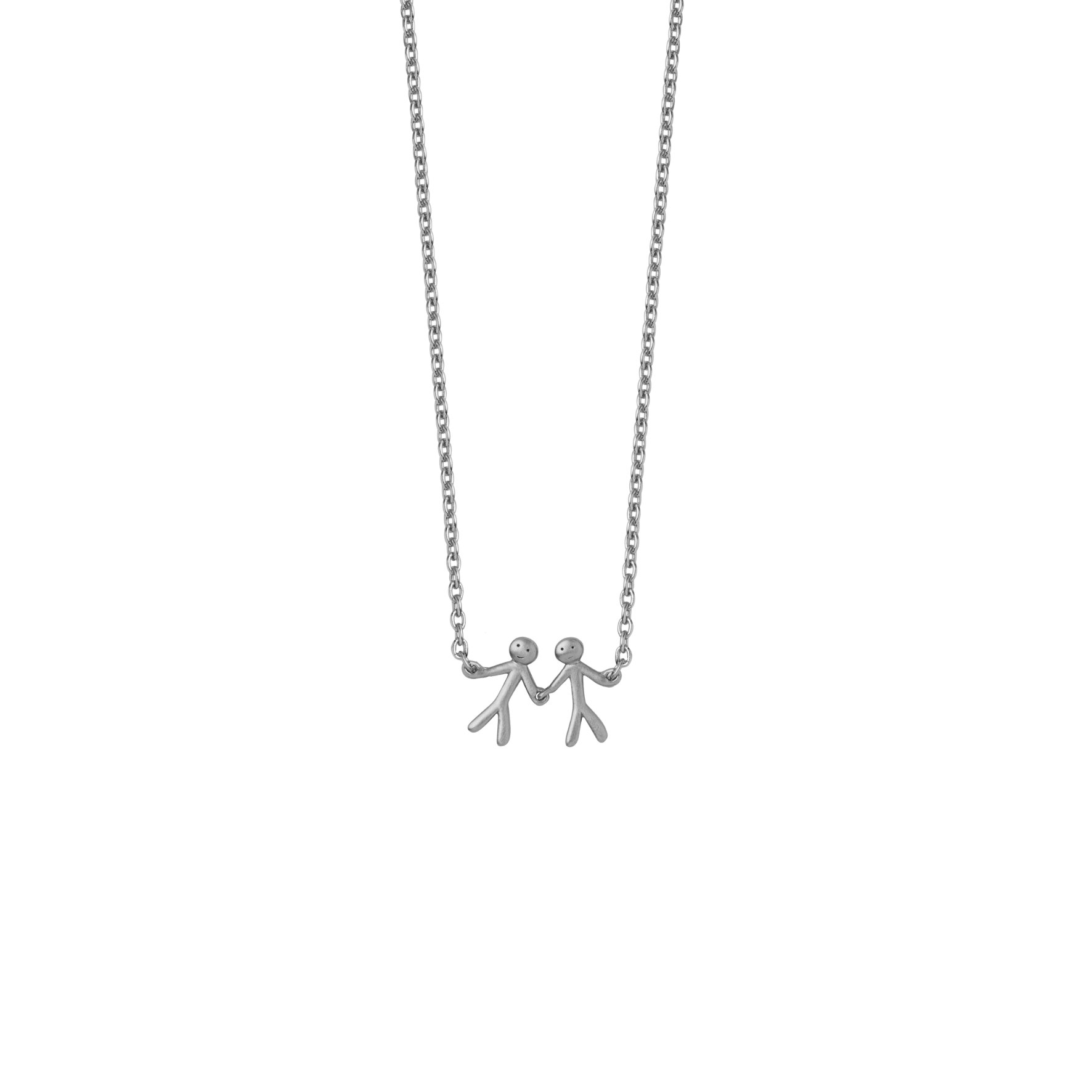 Together My Love 2 Necklace fra byBiehl i Sølv Sterling 925