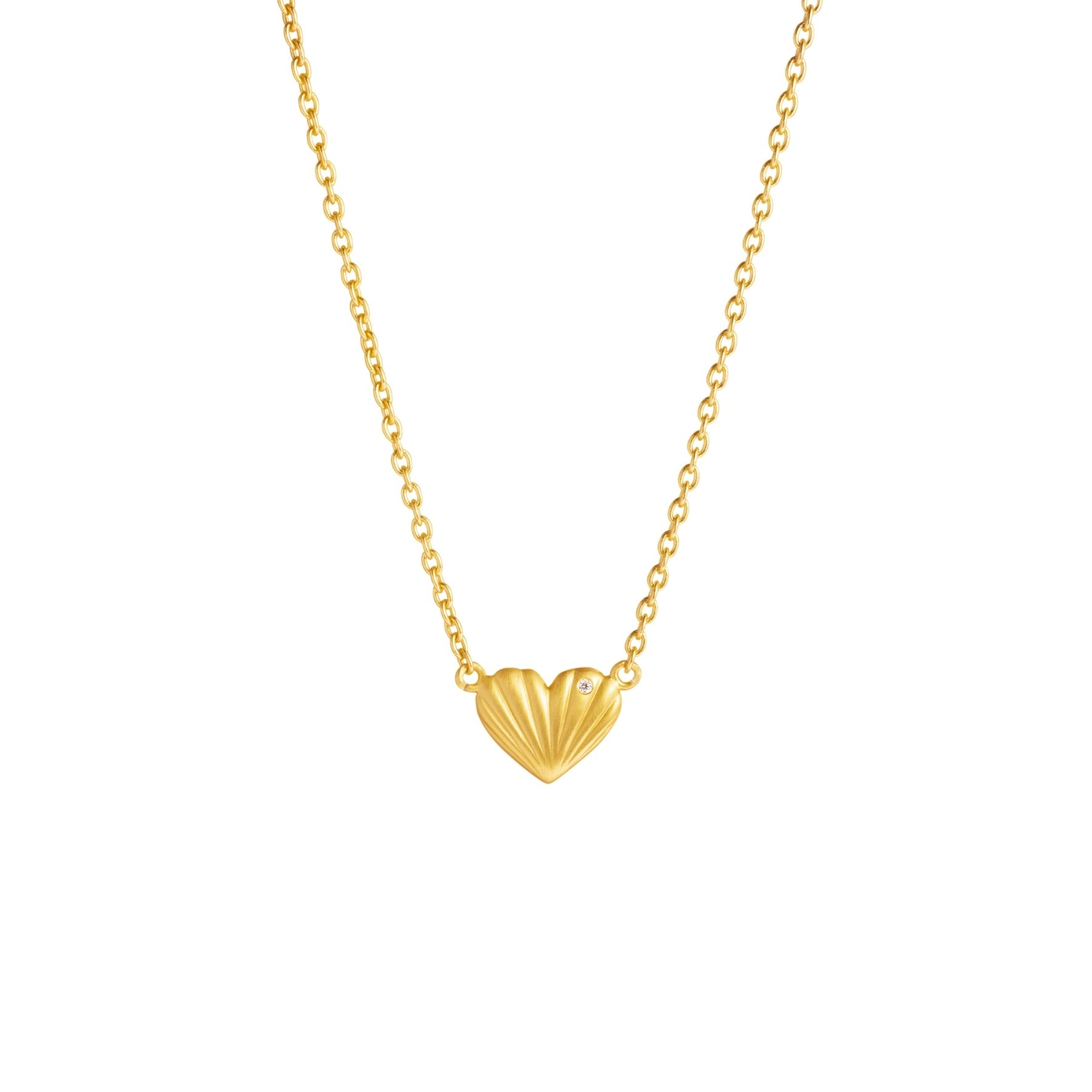 Just Love Necklace from byBiehl in Goldplated Silver Sterling 925