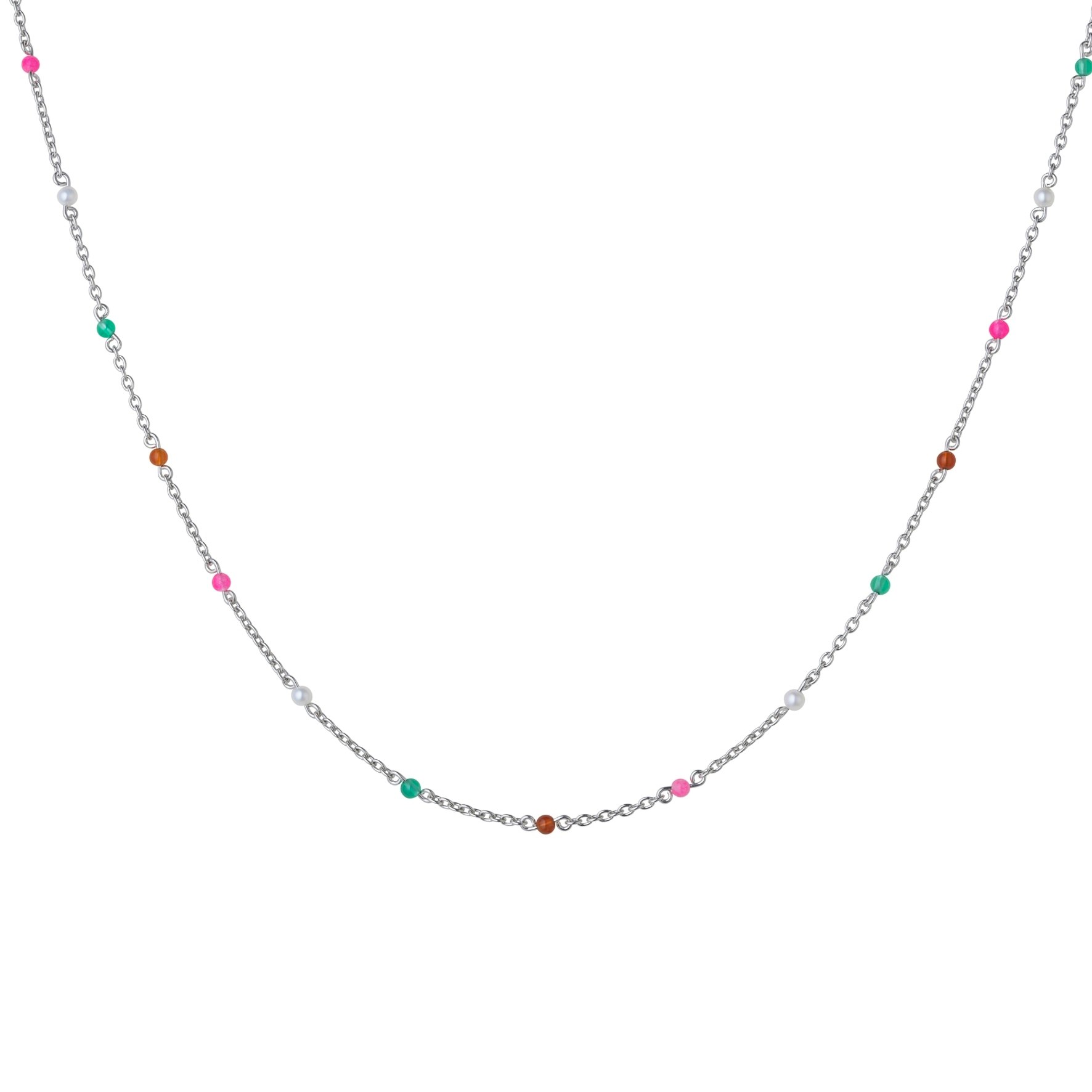 Scarlett Necklace Colors från byBiehl i Silver Sterling 925