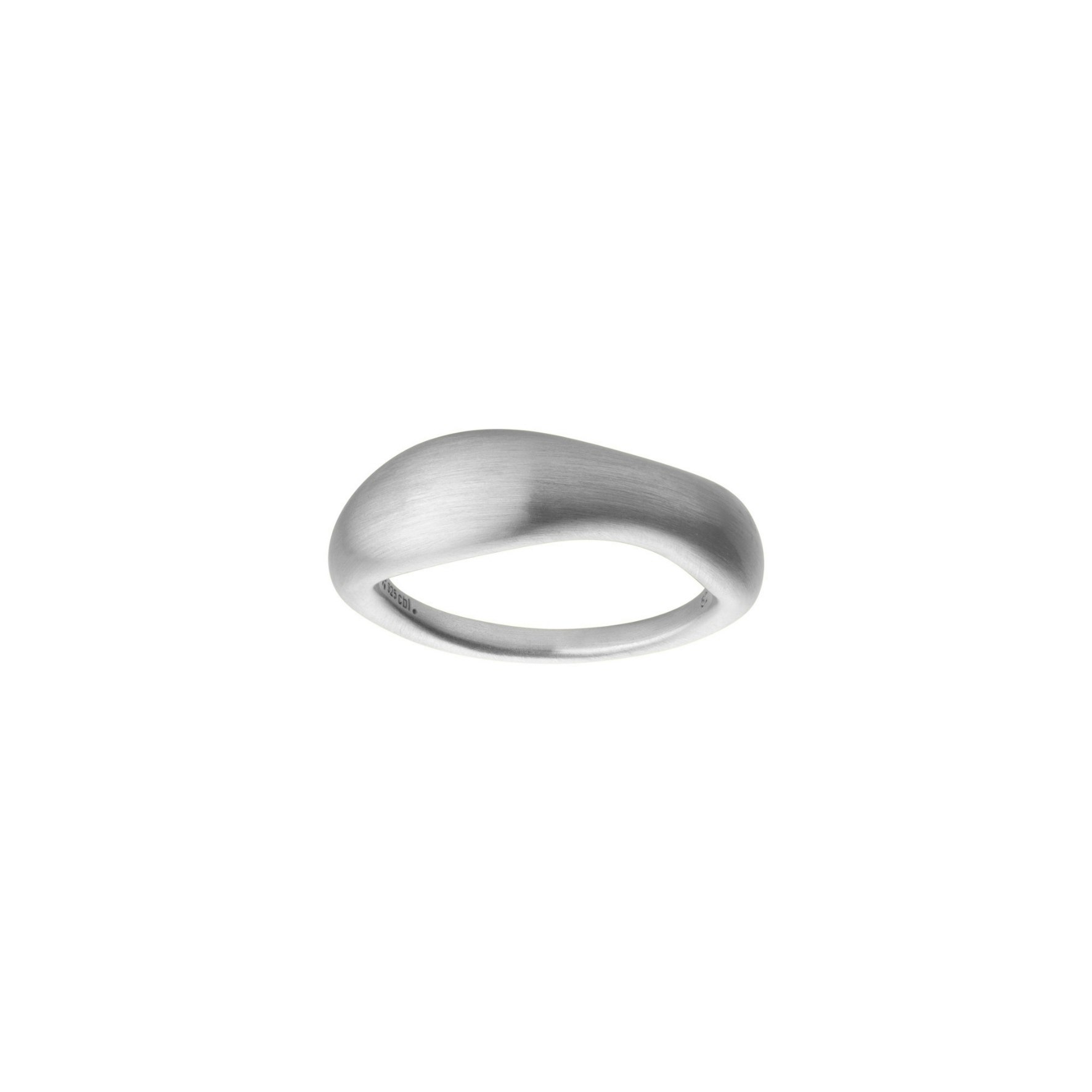 Ocean Flow Ring from byBiehl in Silver Sterling 925