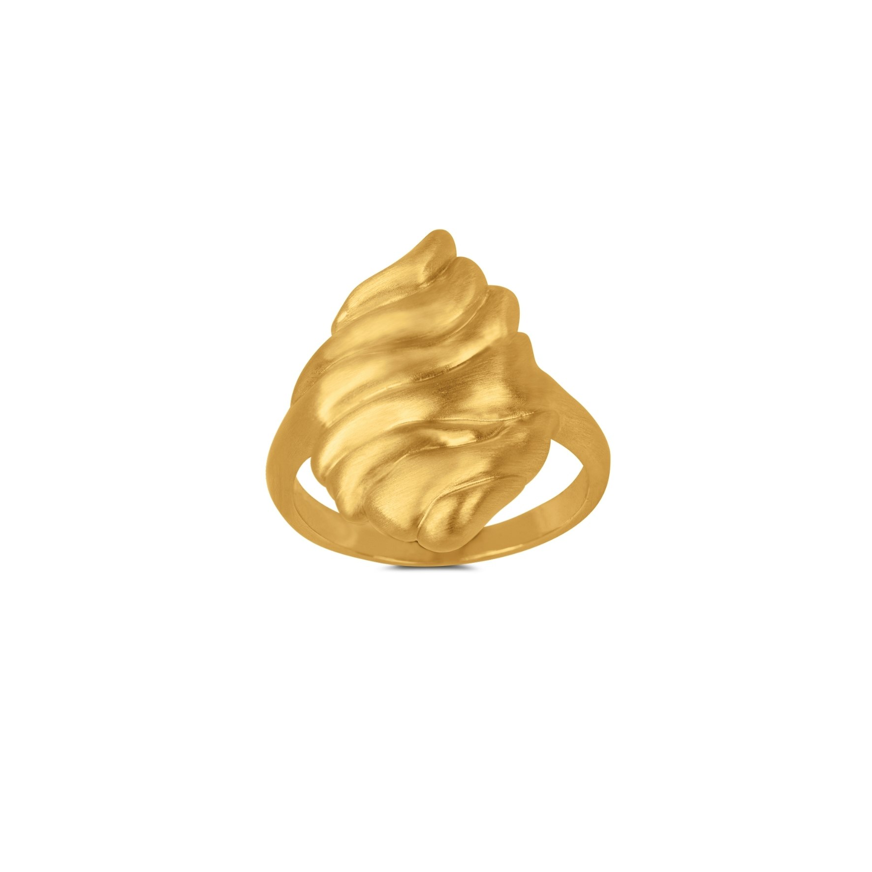 Dunes Ring from byBiehl in Goldplated Silver Sterling 925