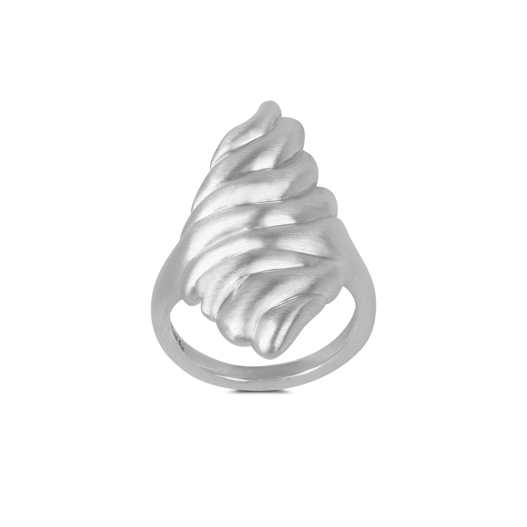 Dunes Ring Large from byBiehl in Silver Sterling 925