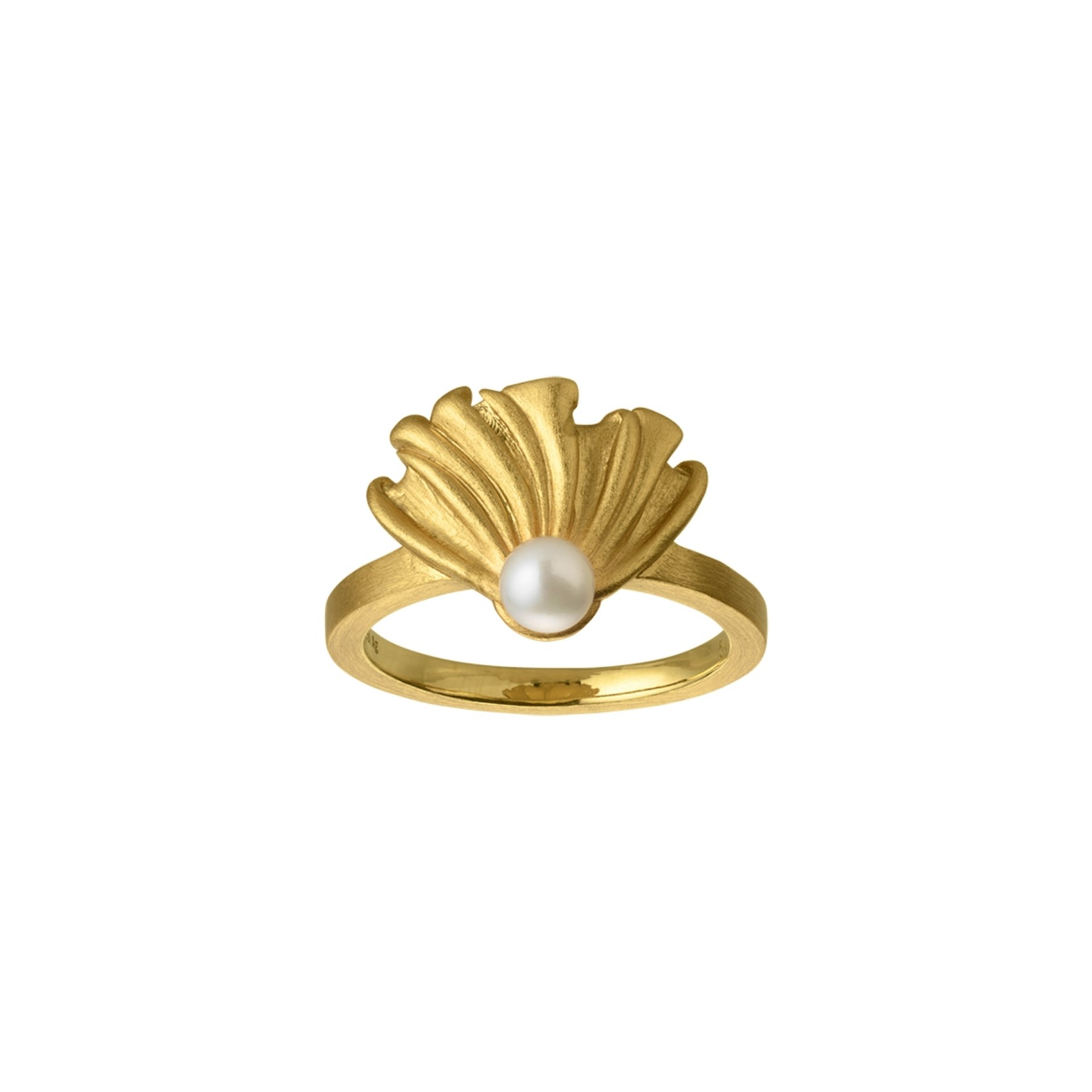 Poppy Ring fra byBiehl i Forgyldt-Sølv Sterling 925