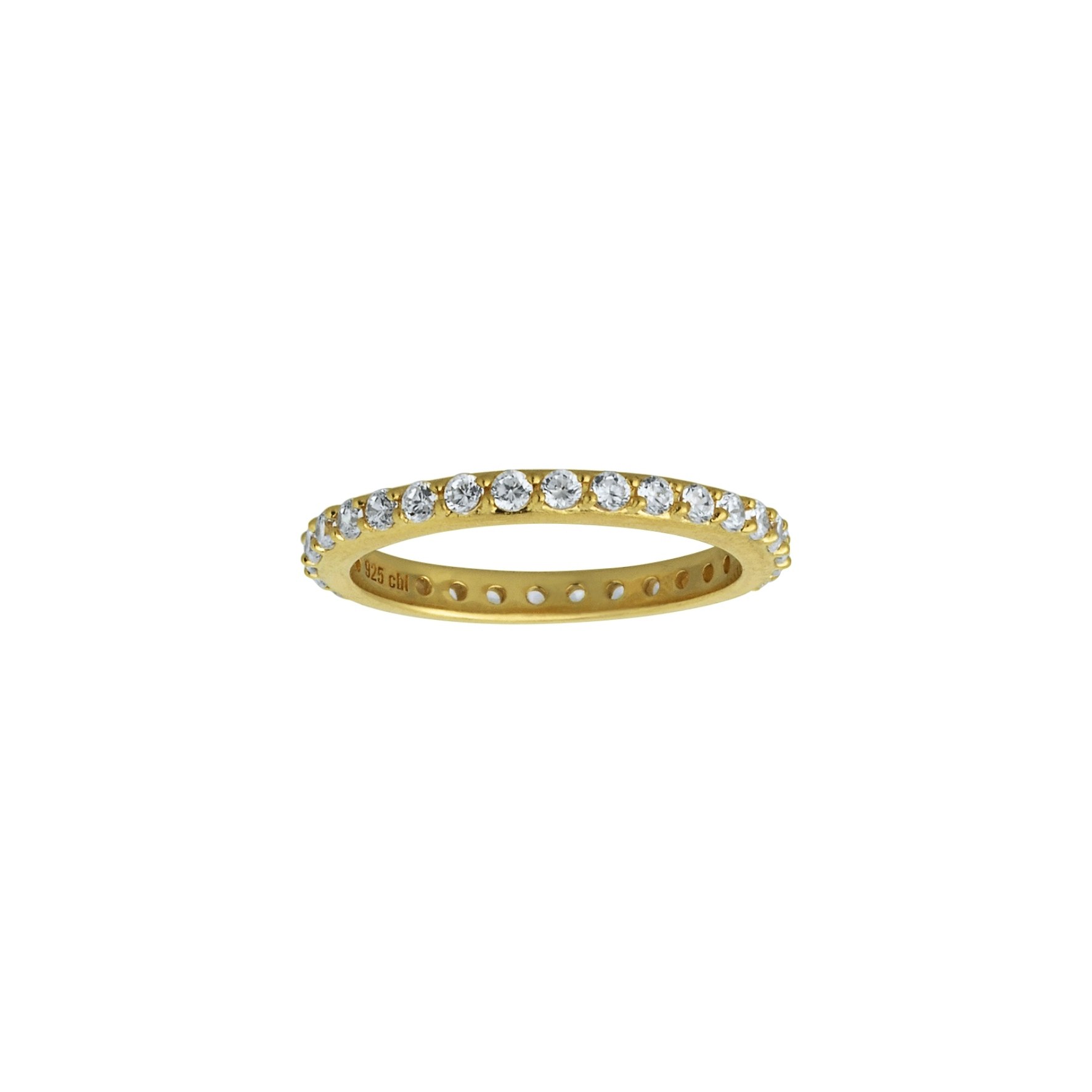 Sparkle Band fra byBiehl i Forgyldt-Sølv Sterling 925