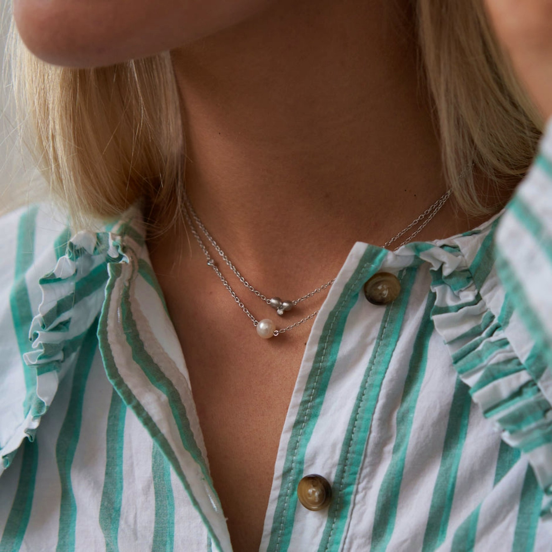 Coco Necklace z byBiehl v Pozlacené stříbro sterling 925