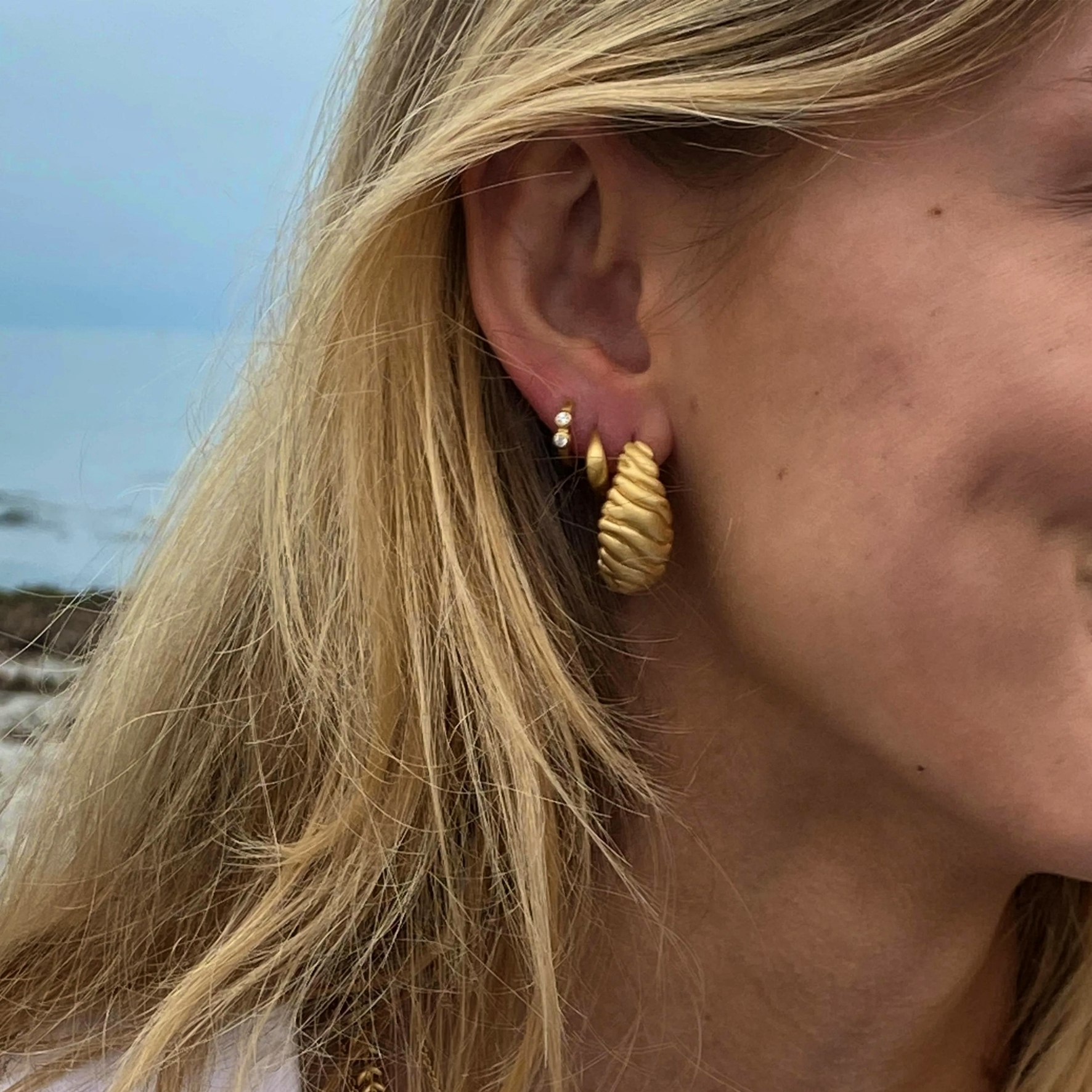 Lucy Hoops fra byBiehl i Sølv Sterling 925