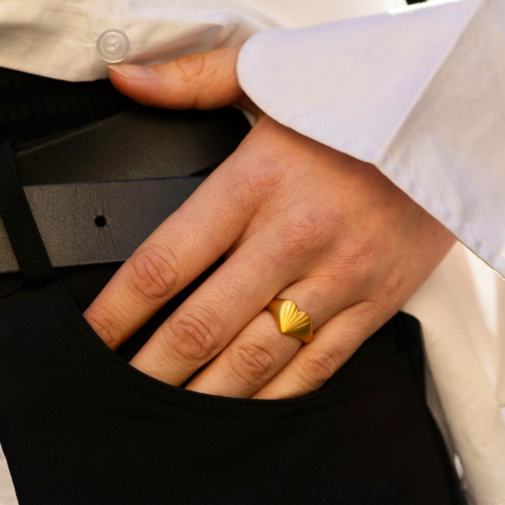 Just Love Ring z byBiehl v Stříbro Sterling 925