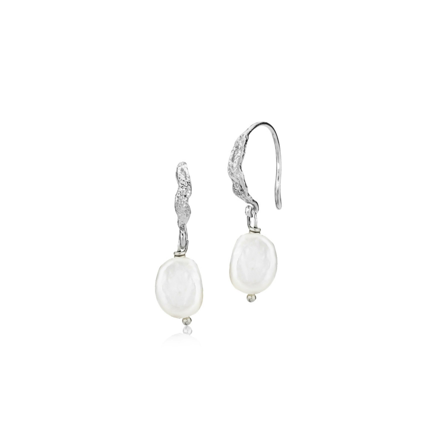 Rosa Pearl Earrings von Sistie in Silber Sterling 925