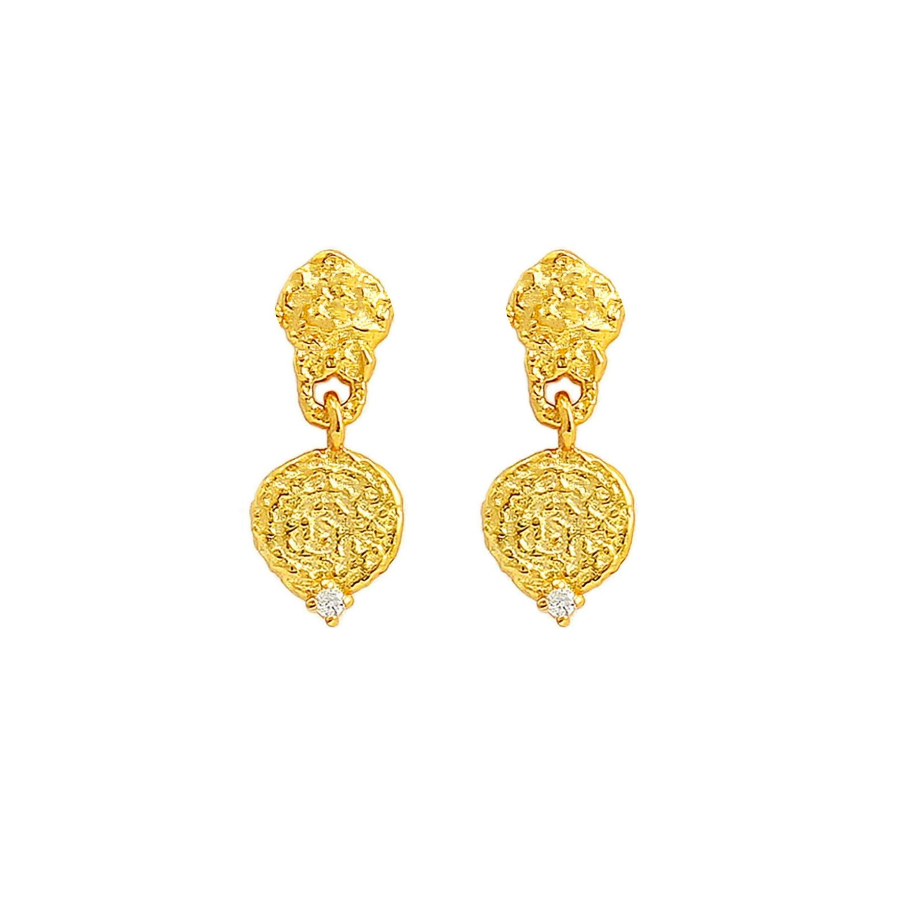 Josephine Earrings fra Hultquist Copenhagen i Forgyldt-Sølv Sterling 925