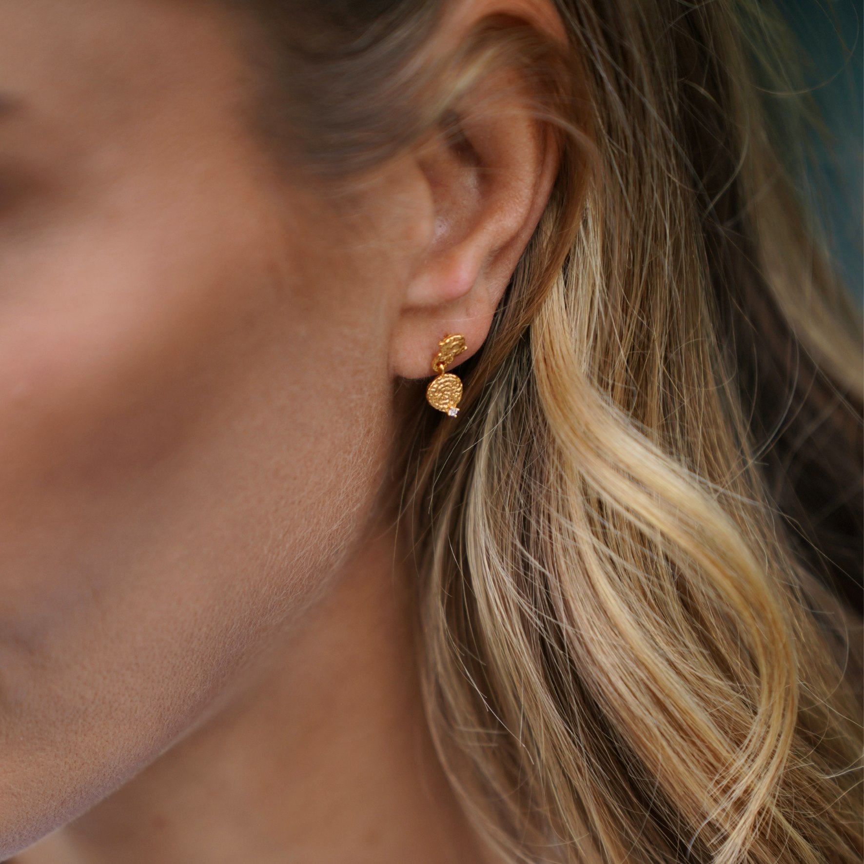 Josephine Earrings fra Hultquist Copenhagen i Forgyldt-Sølv Sterling 925