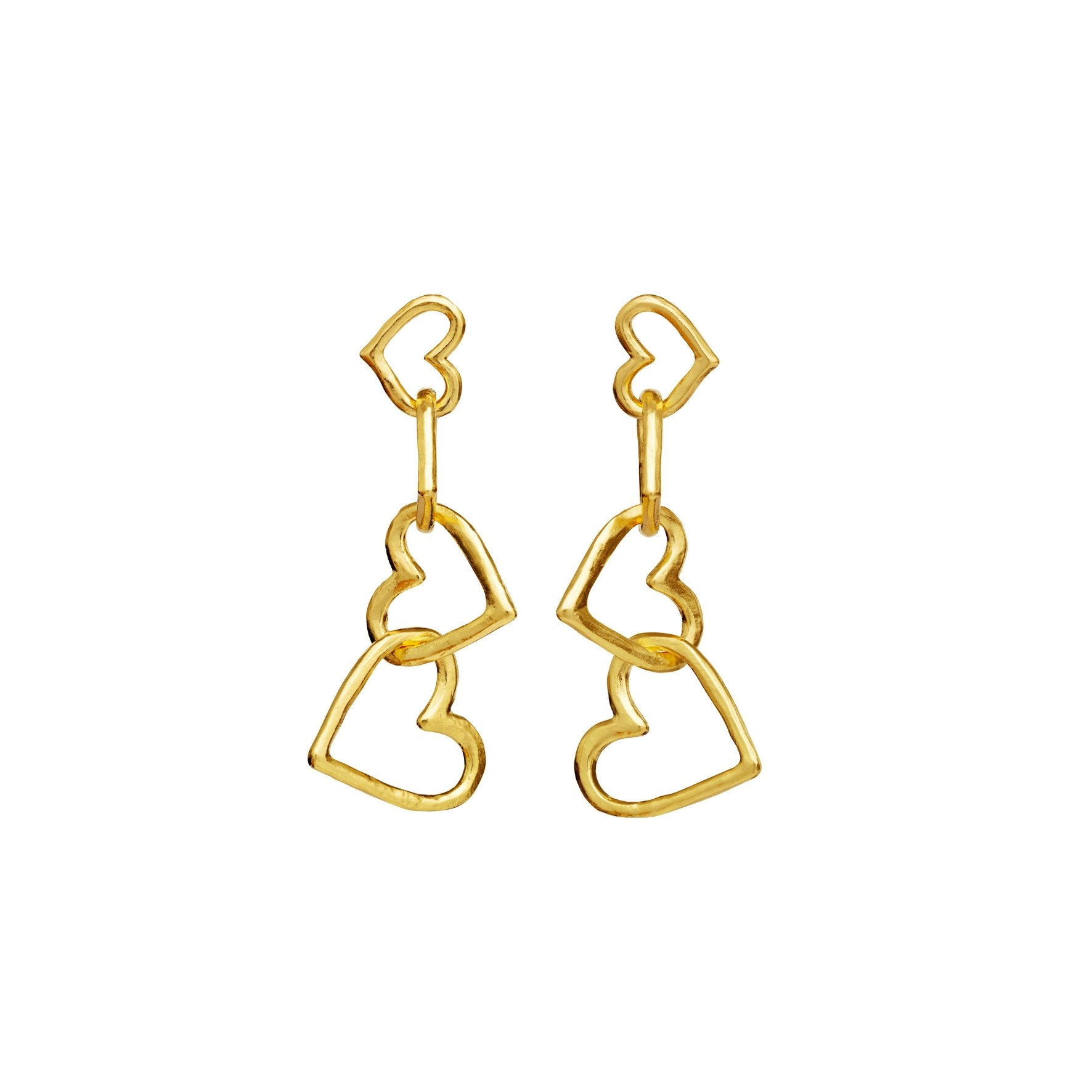 Bonnie Earrings from Maanesten in Goldplated Silver Sterling 925