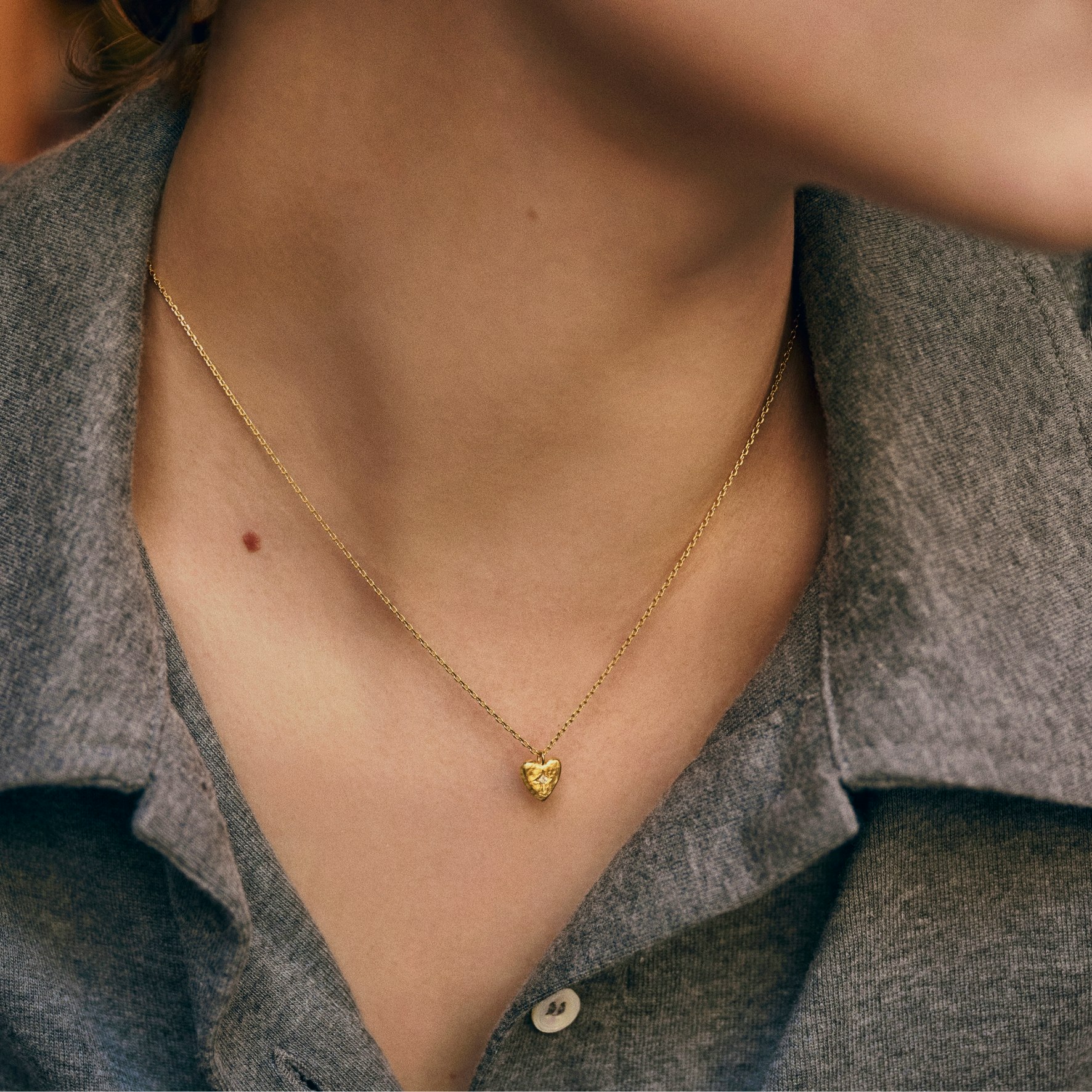 Ira Necklace od Maanesten w Pozłacane srebro próby 925.