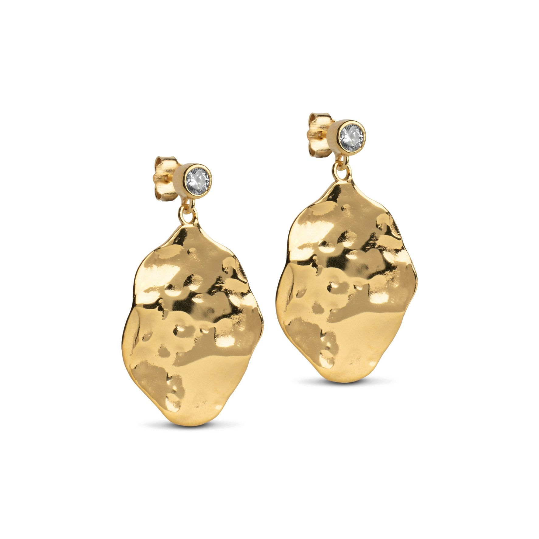 Marissa Earrings fra Enamel Copenhagen i Forgylt-Sølv Sterling 925