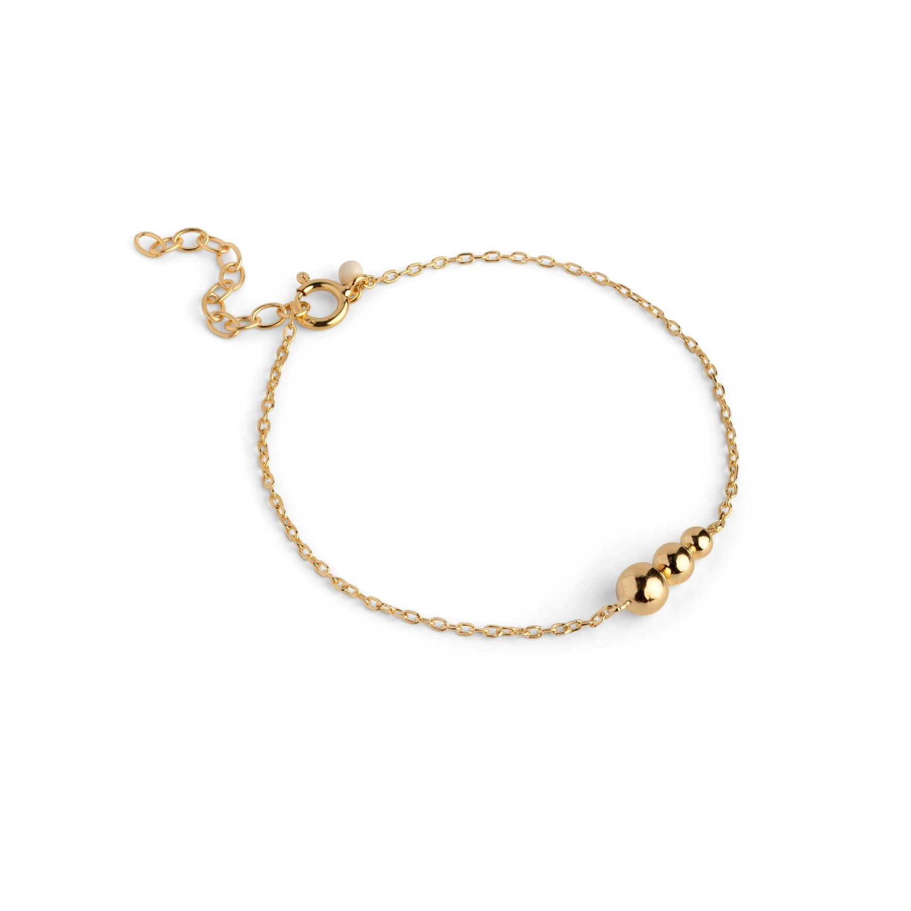 Trinty Bracelet fra Enamel Copenhagen i Forgyldt-Sølv Sterling 925