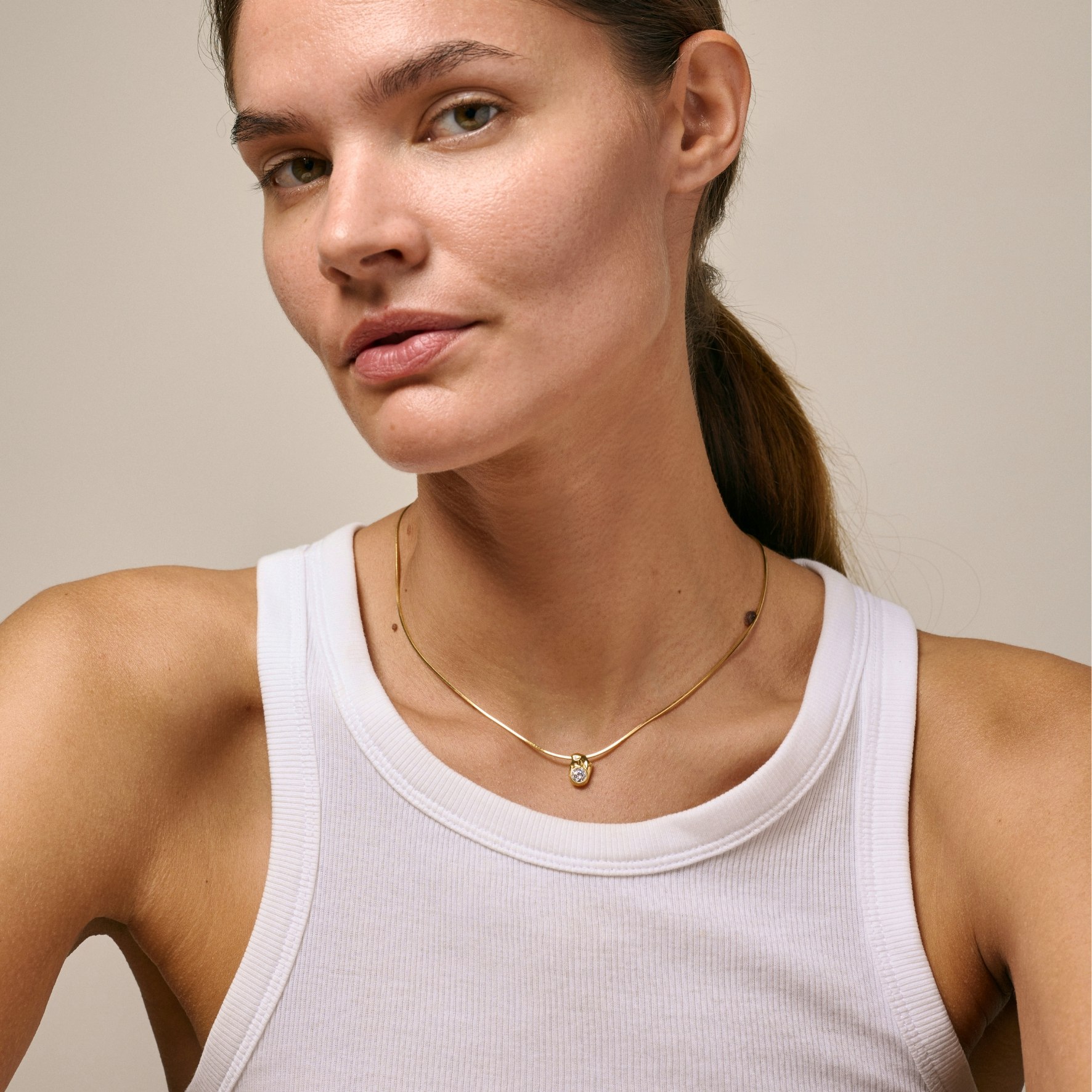 Masha Necklace från Enamel Copenhagen i Förgyllt-Silver Sterling 925