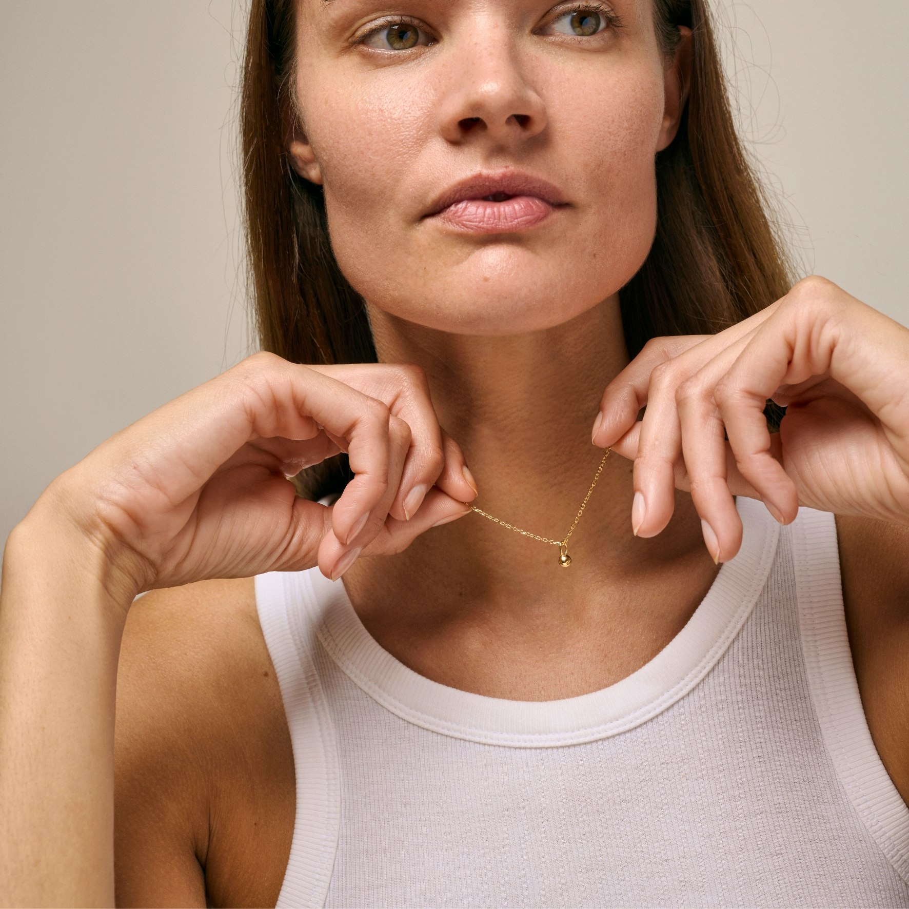 Balloon Necklace from Enamel Copenhagen in Goldplated Silver Sterling 925