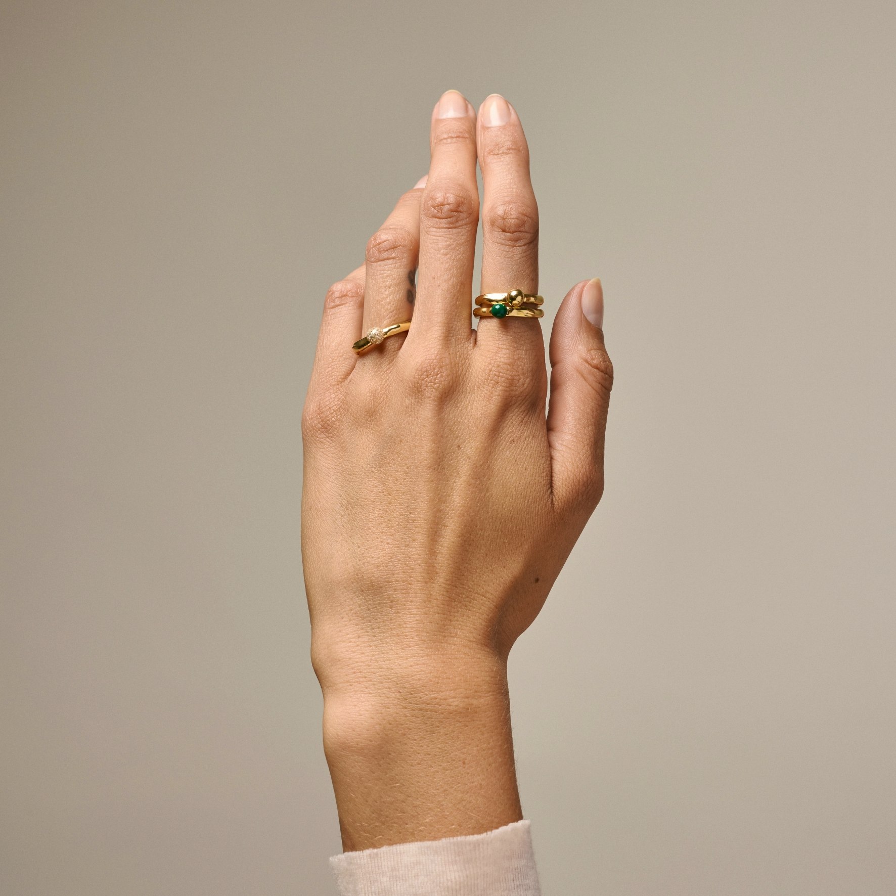 Ariel Ring Enamel Copenhagen:stä Kullattu-hopea Sterling 925:ssä}