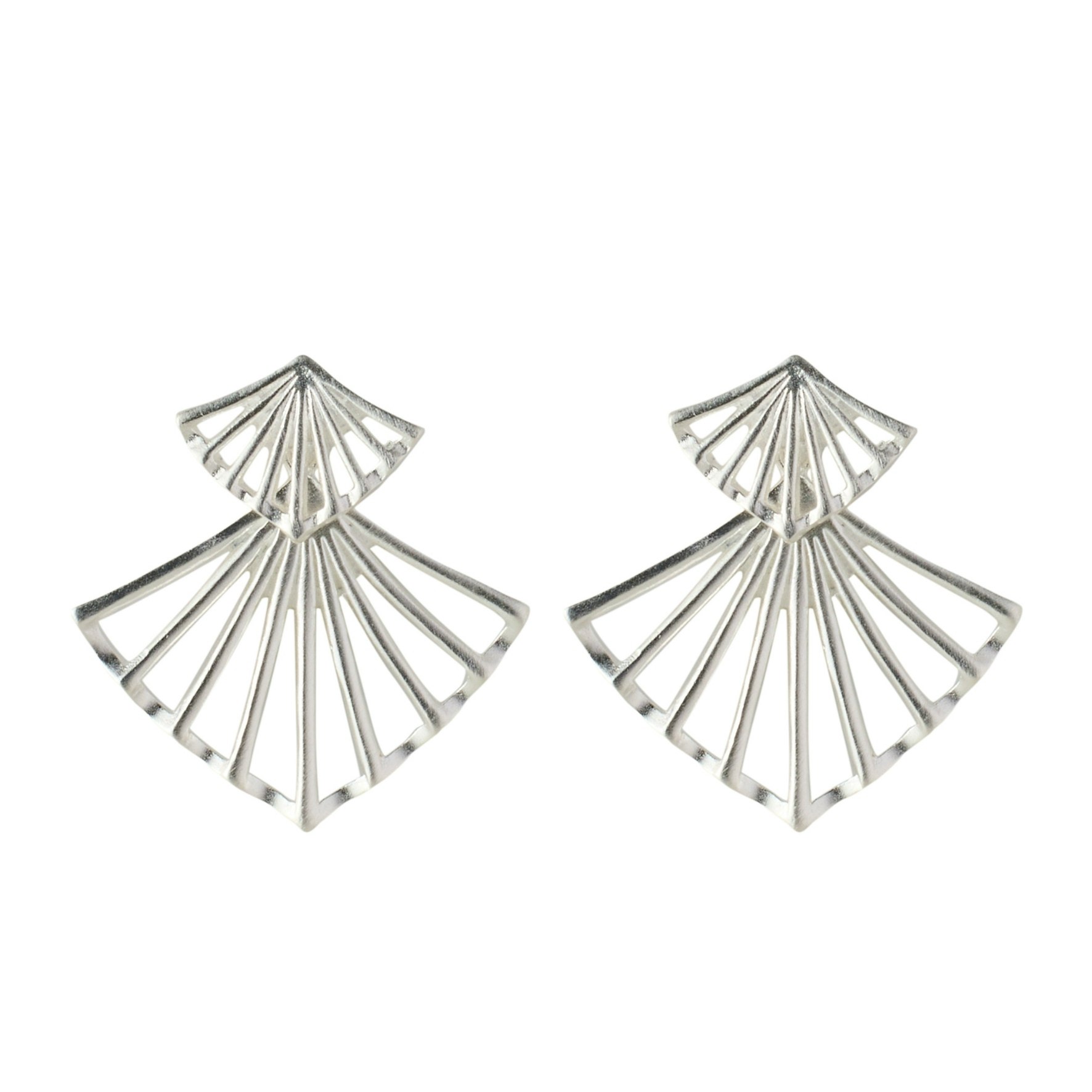 Dancing Ballerina Earrings von Pernille Corydon in Silber Sterling 925