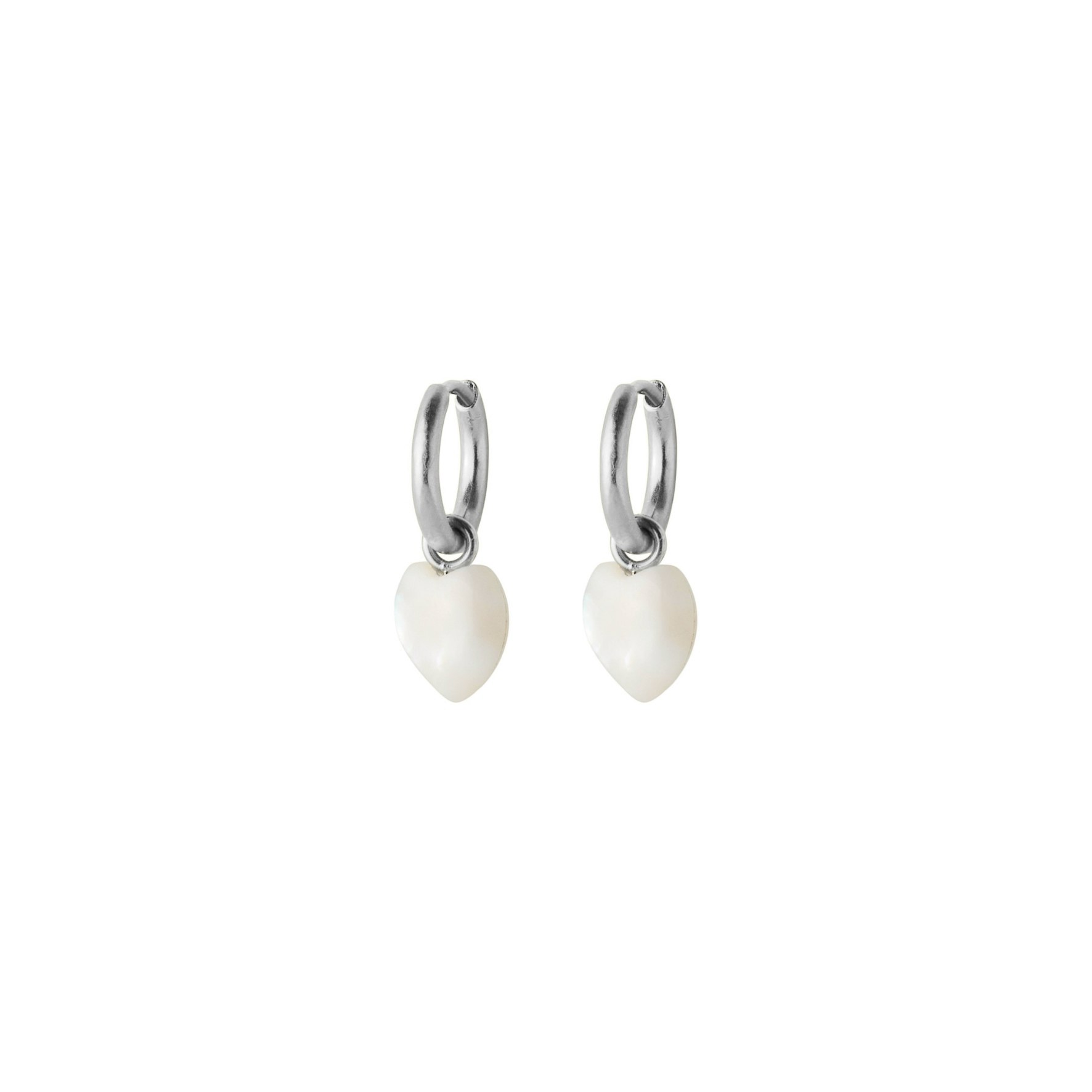 Ocean Heart Huggies fra Pernille Corydon i Sølv Sterling 925