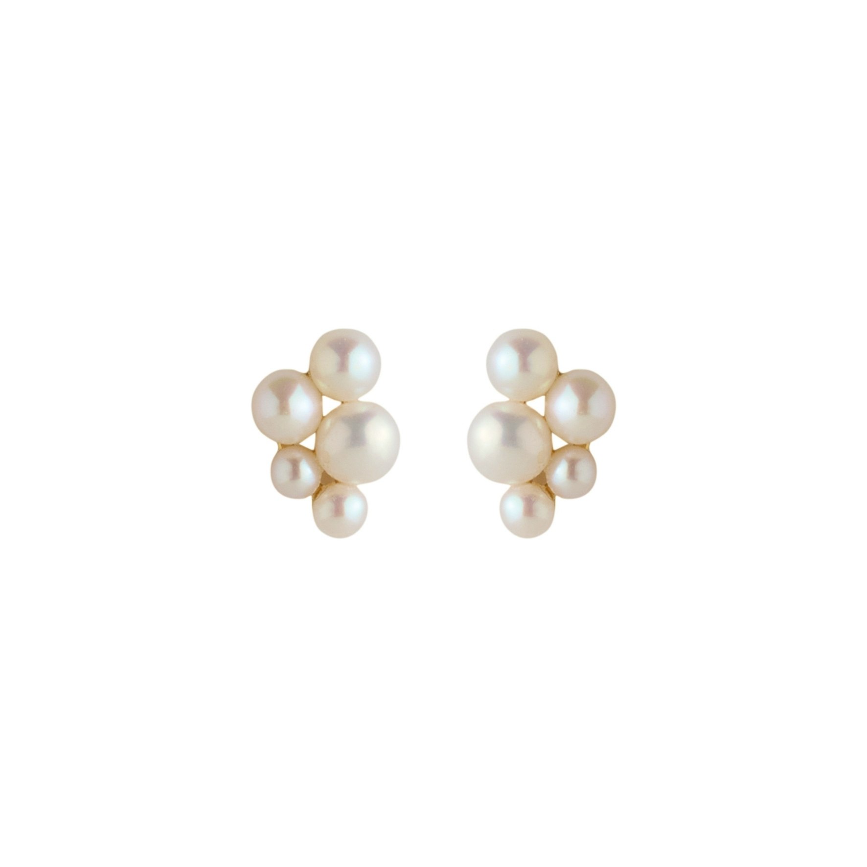 Ocean Bay Earsticks fra Pernille Corydon i Forgylt-Sølv Sterling 925
