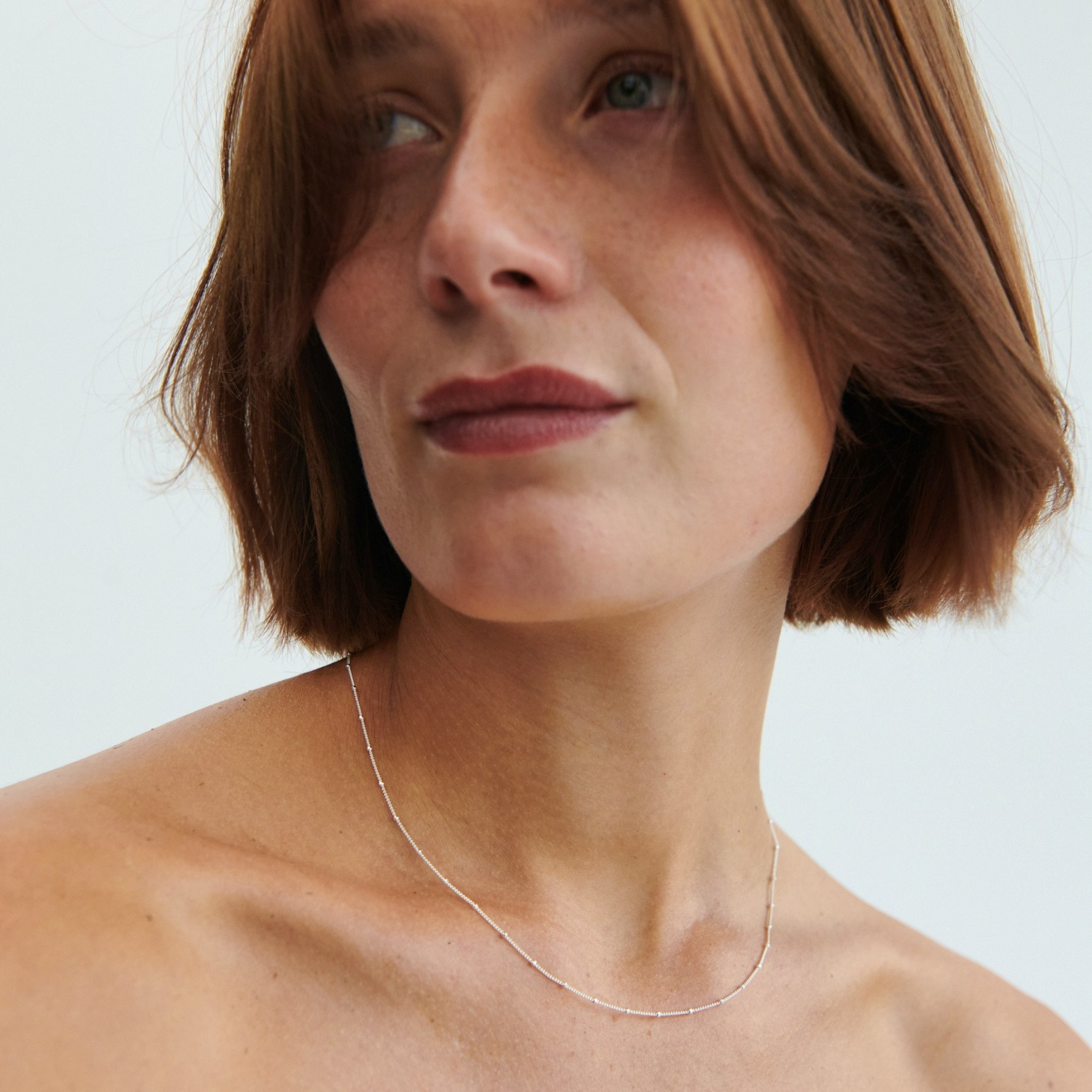 Eda Necklace de Pernille Corydon dans Plaqué or-Argent Sterling 925