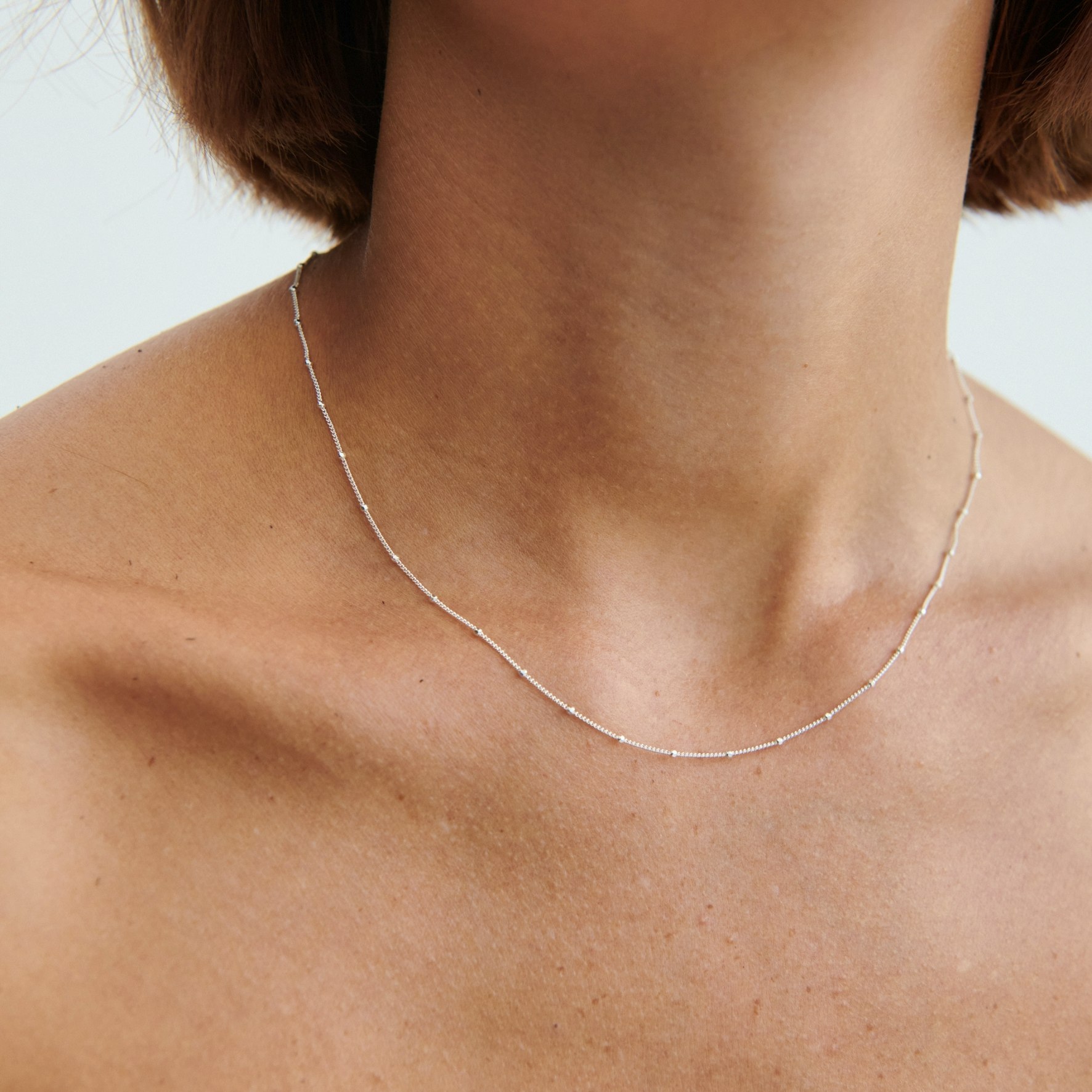 Eda Necklace de Pernille Corydon dans Plaqué or-Argent Sterling 925