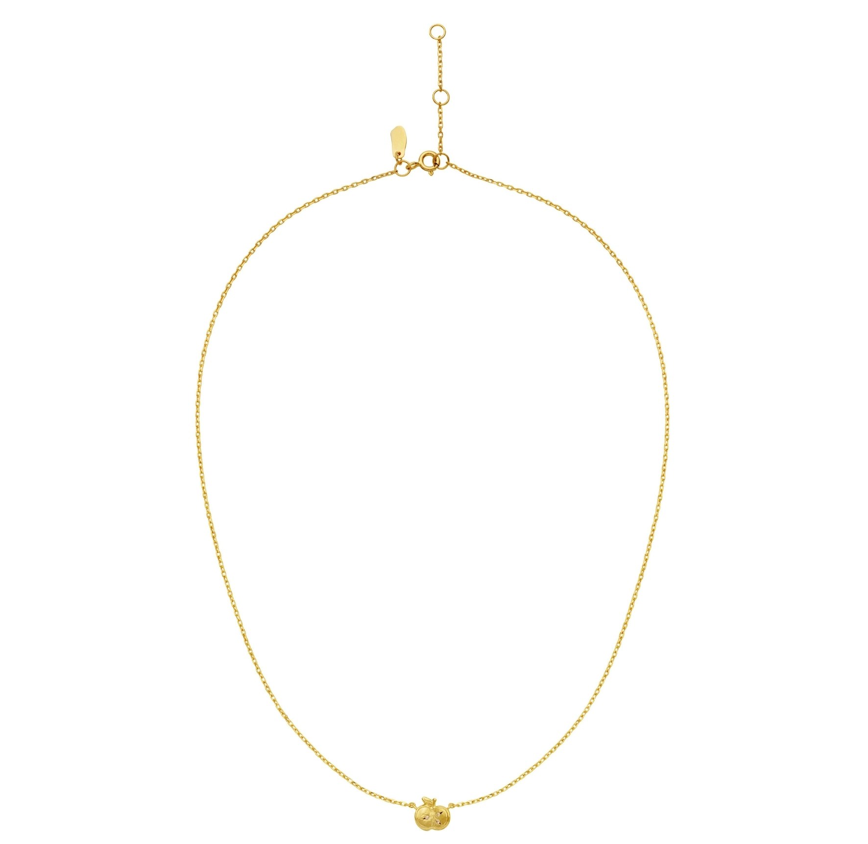 Pamela Necklace fra Maanesten i Forgylt-Sølv Sterling 925