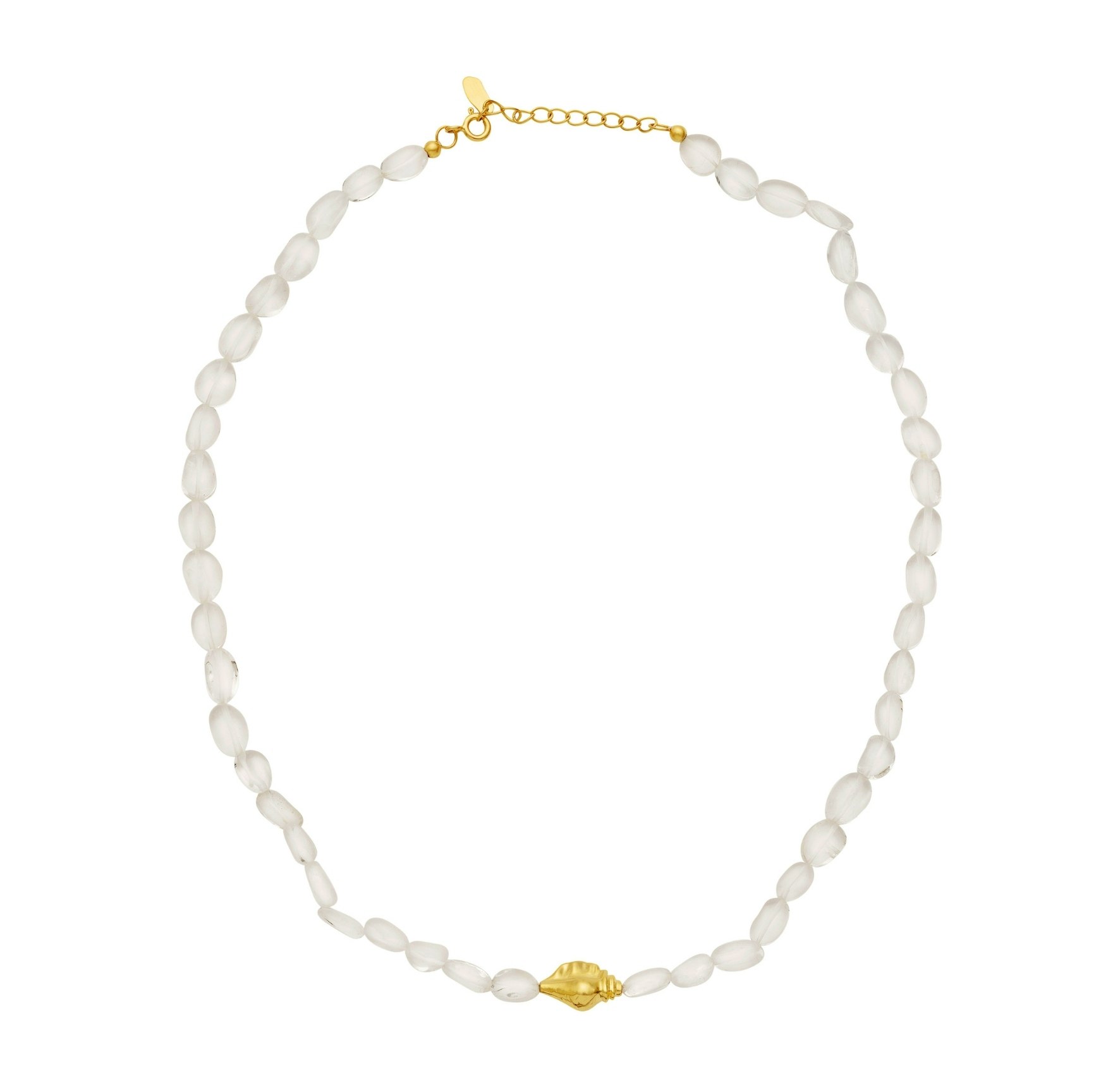 Bonadea Necklace van Maanesten in Verguld-Zilver Sterling 925