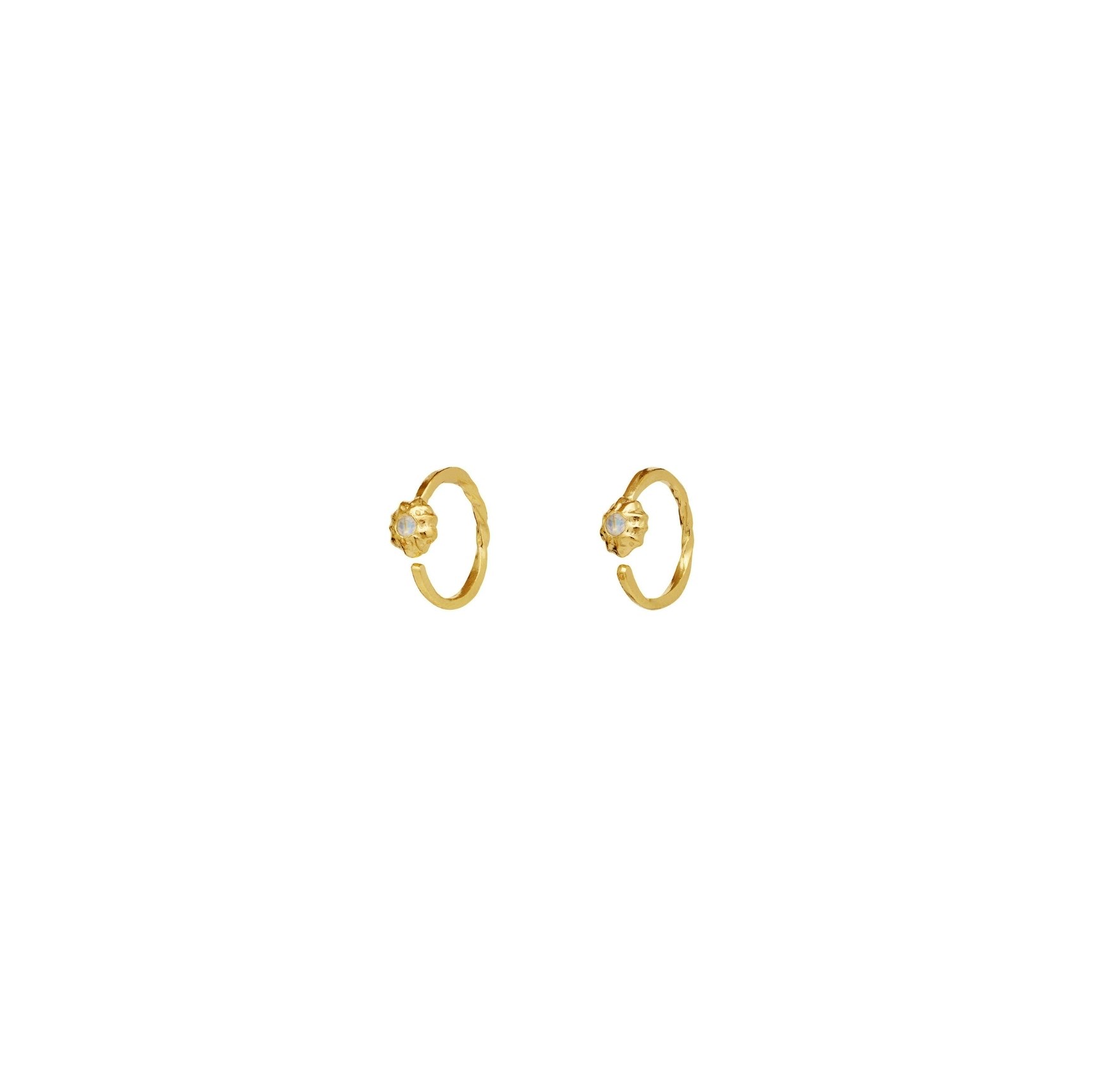 Morgan Earrings från Maanesten i Förgyllt-Silver Sterling 925