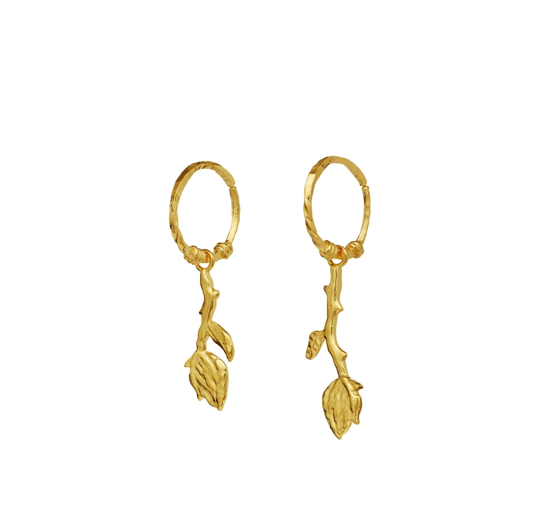 Rory Earrings från Maanesten i Förgyllt-Silver Sterling 925