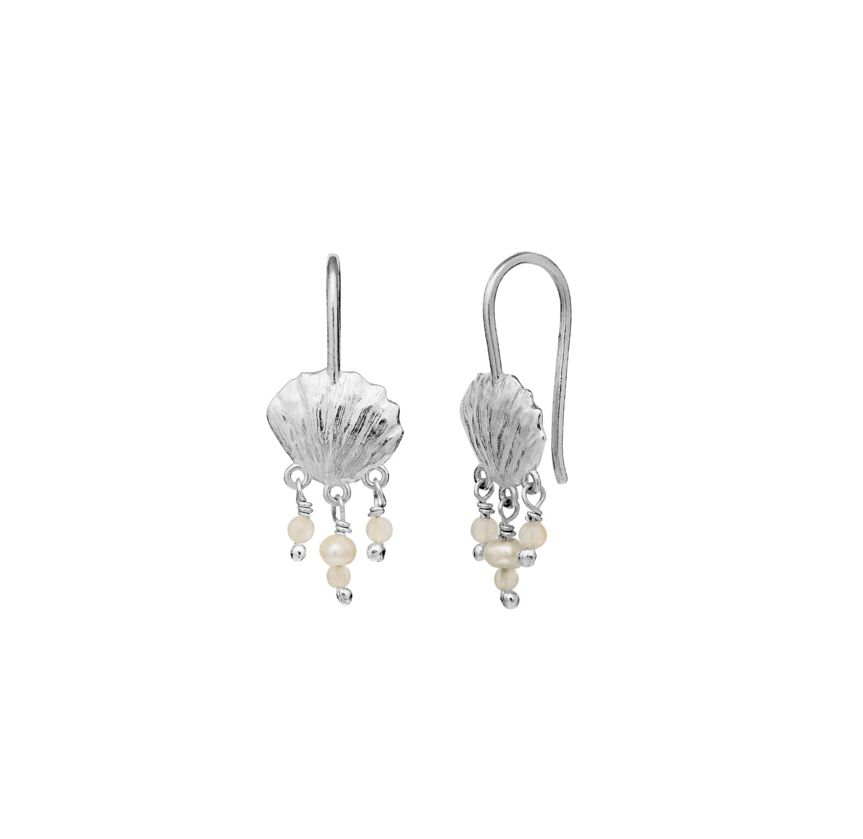 Alana Earrings from Maanesten in Silver Sterling 925