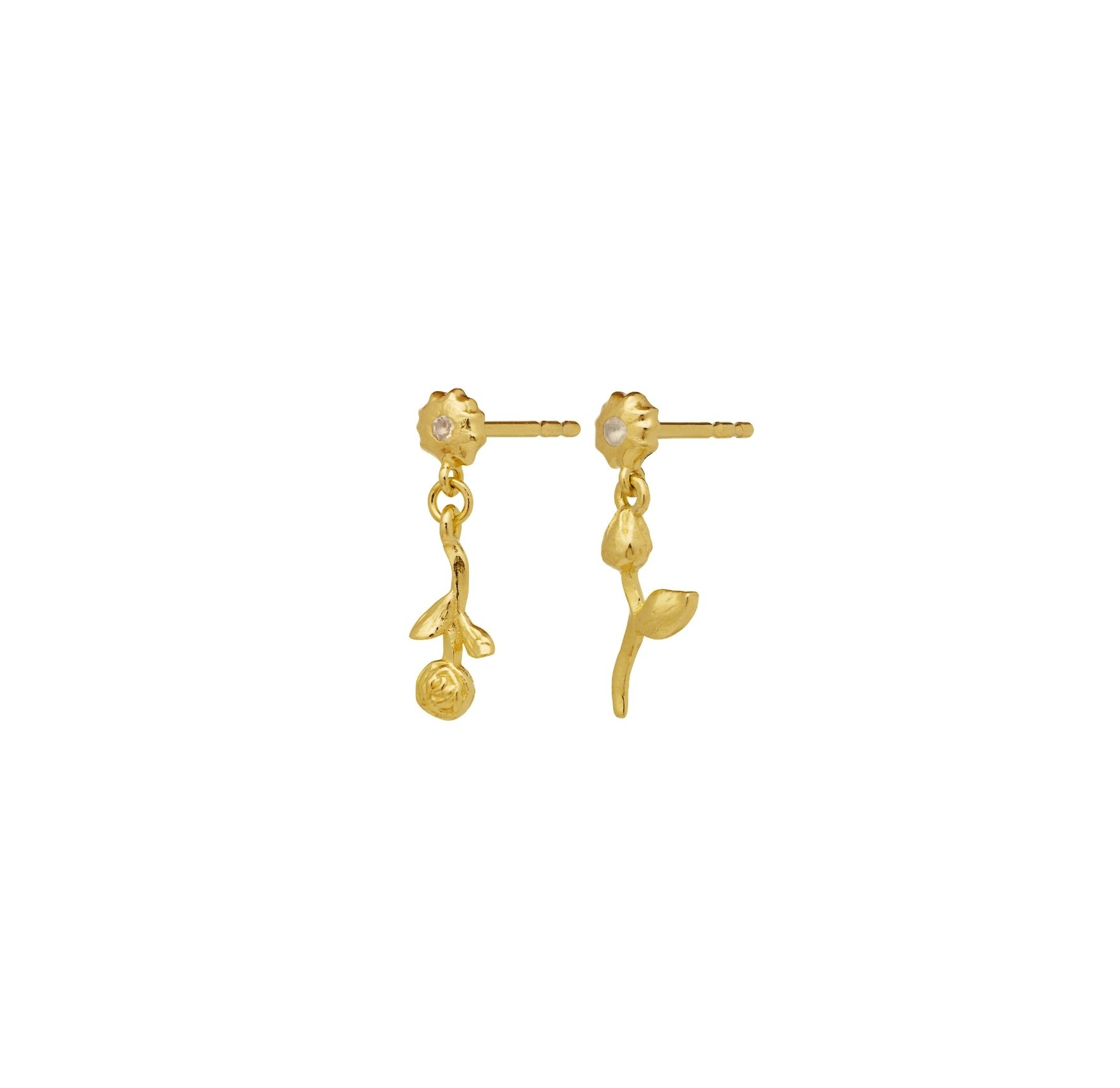 Amaria Earrings from Maanesten in Goldplated Silver Sterling 925