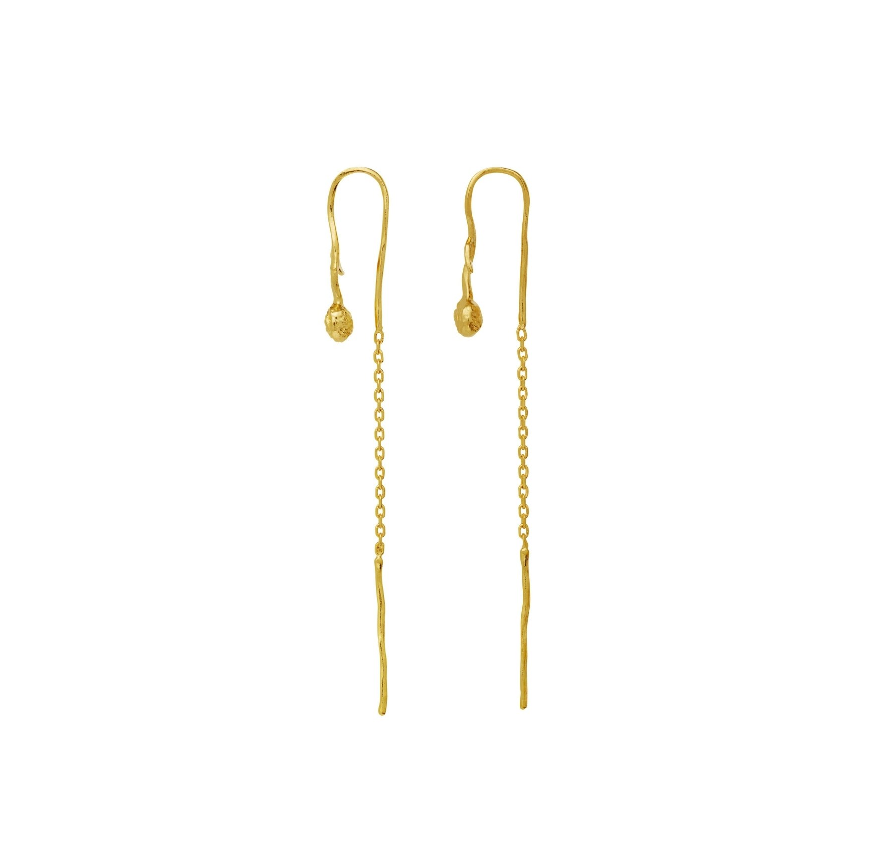 Junia Earrings von Maanesten in Vergoldet-Silber Sterling 925