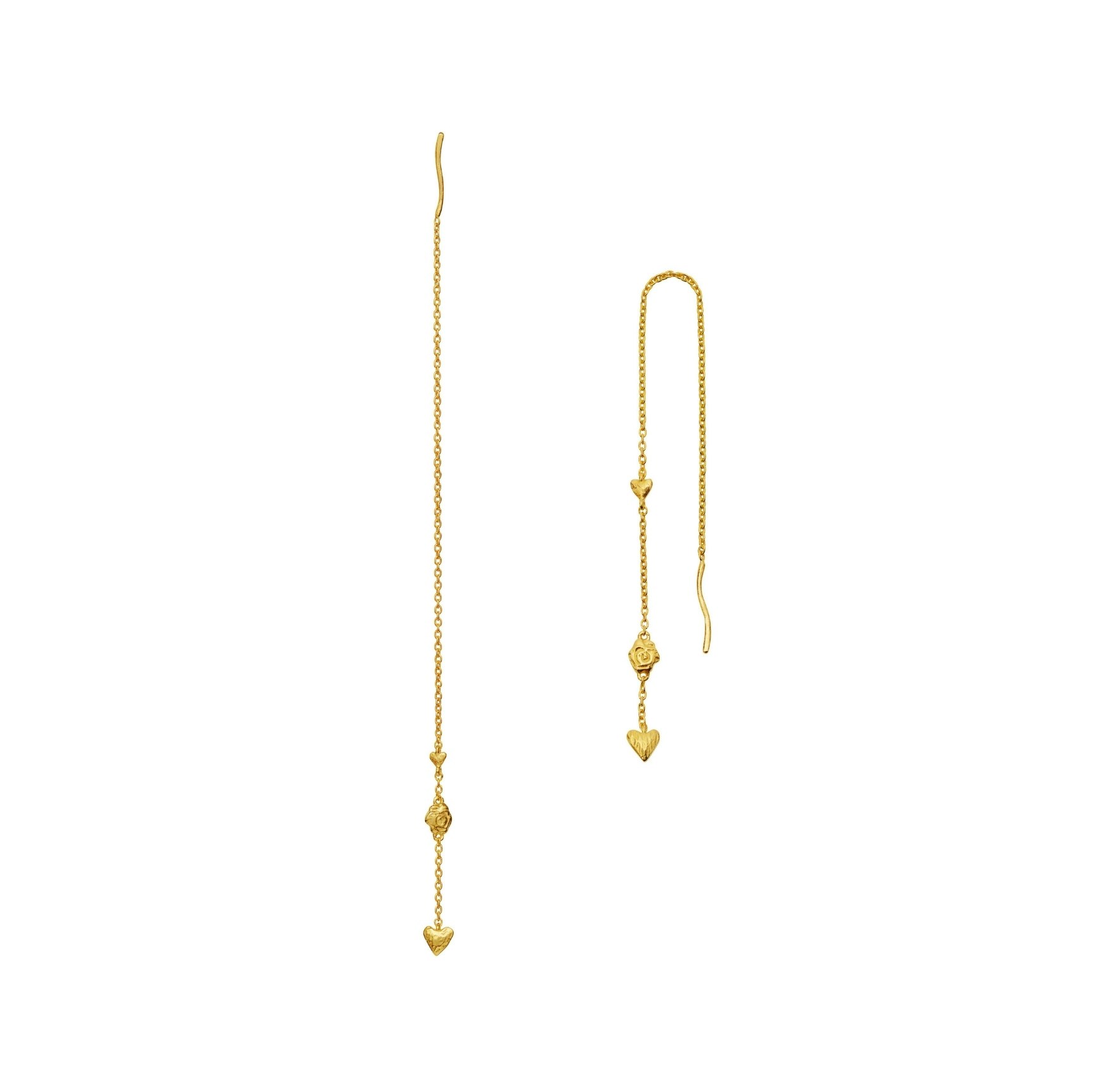 Milia Earrings von Maanesten in Vergoldet-Silber Sterling 925