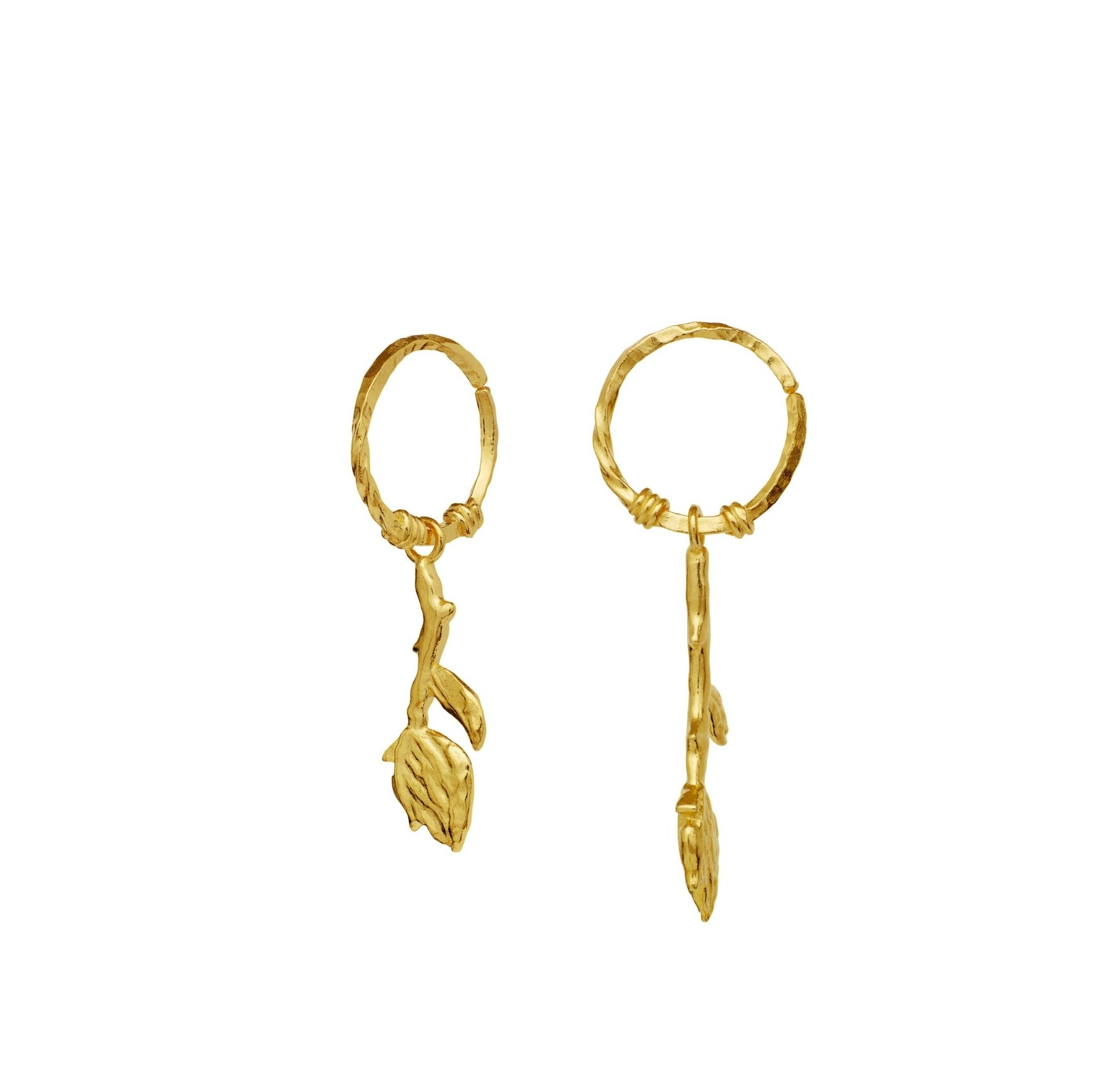 Rory Earrings från Maanesten i Förgyllt-Silver Sterling 925