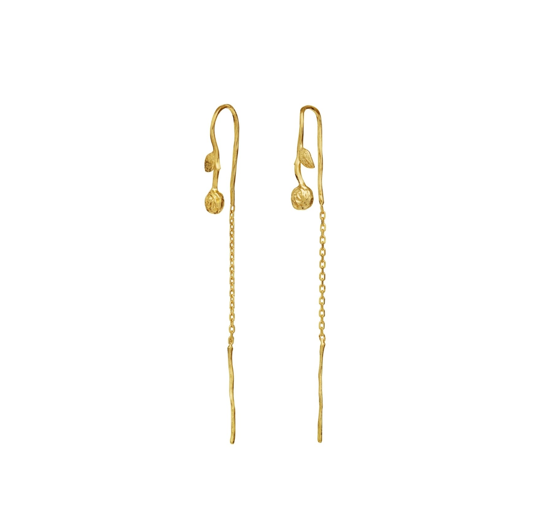 Junia Earrings von Maanesten in Vergoldet-Silber Sterling 925