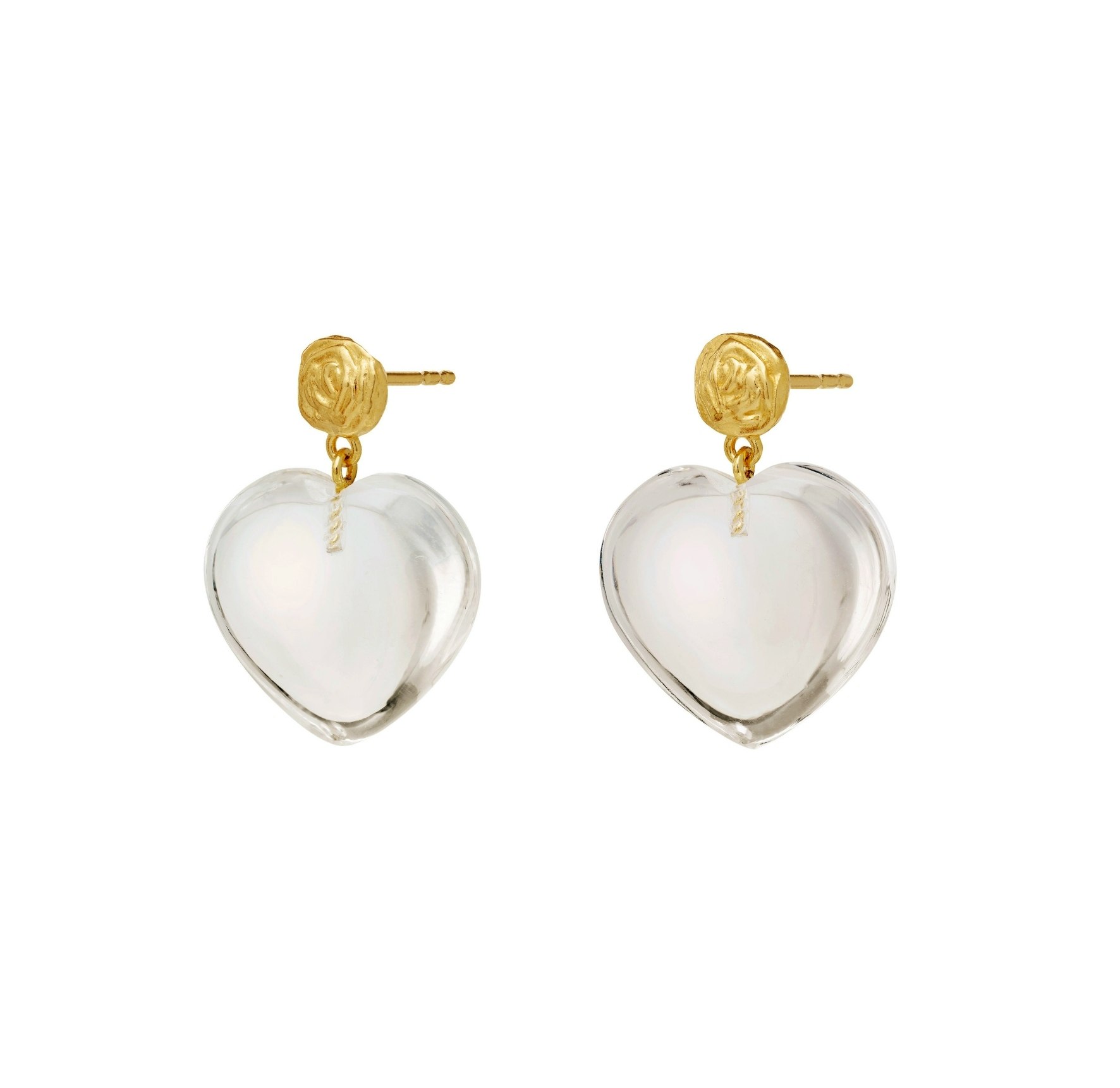 Lemona Earrings fra Maanesten i Forgylt-Sølv Sterling 925