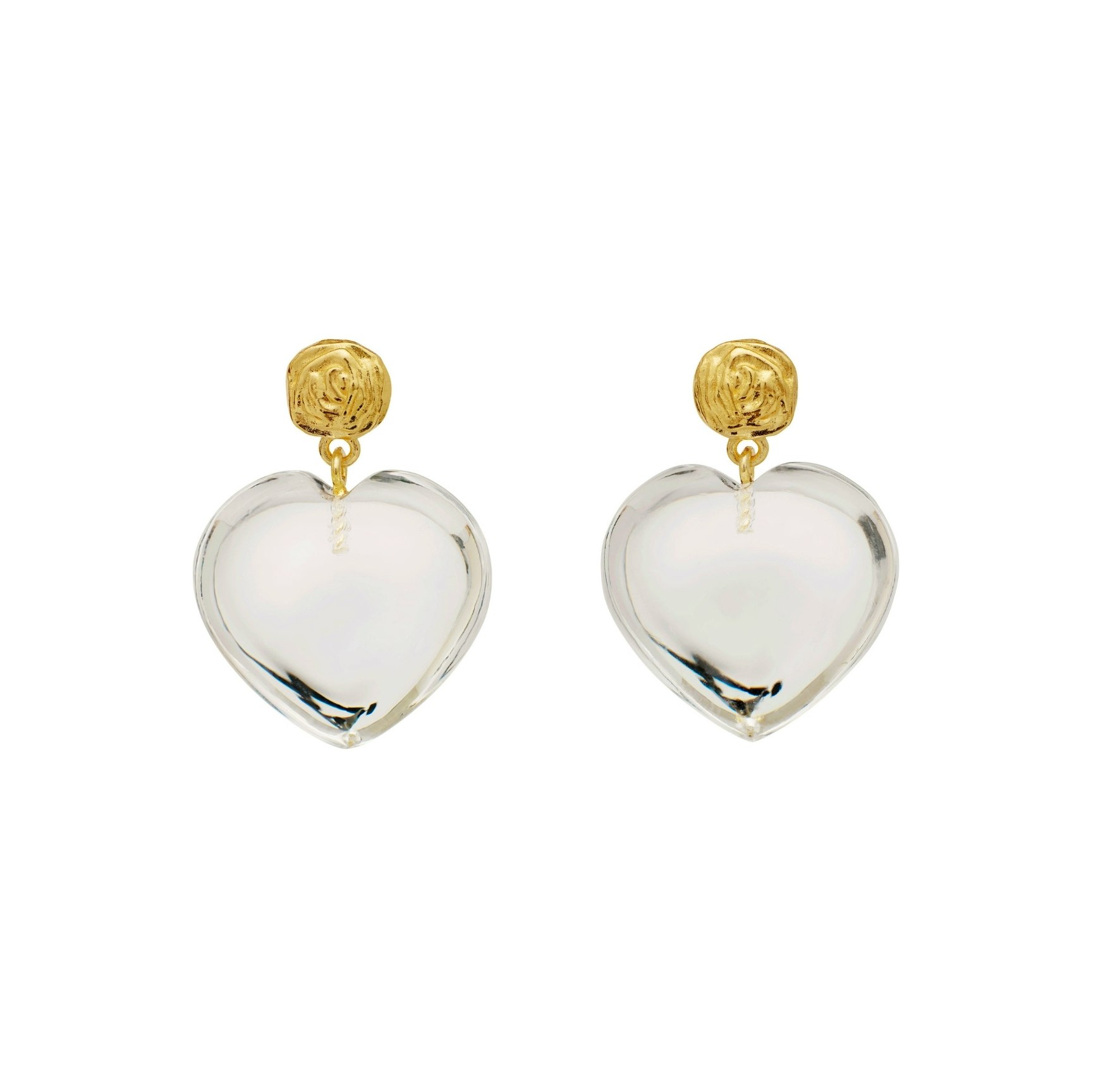 Lemona Earrings fra Maanesten i Forgylt-Sølv Sterling 925