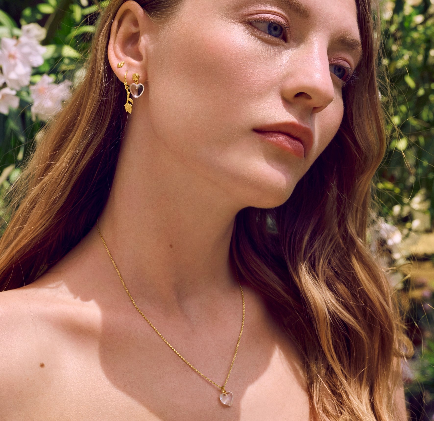 Leni Necklace fra Maanesten i Forgylt-Sølv Sterling 925